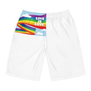 Beautiful Pride Day Flag Concept Mens Board Shorts Aop