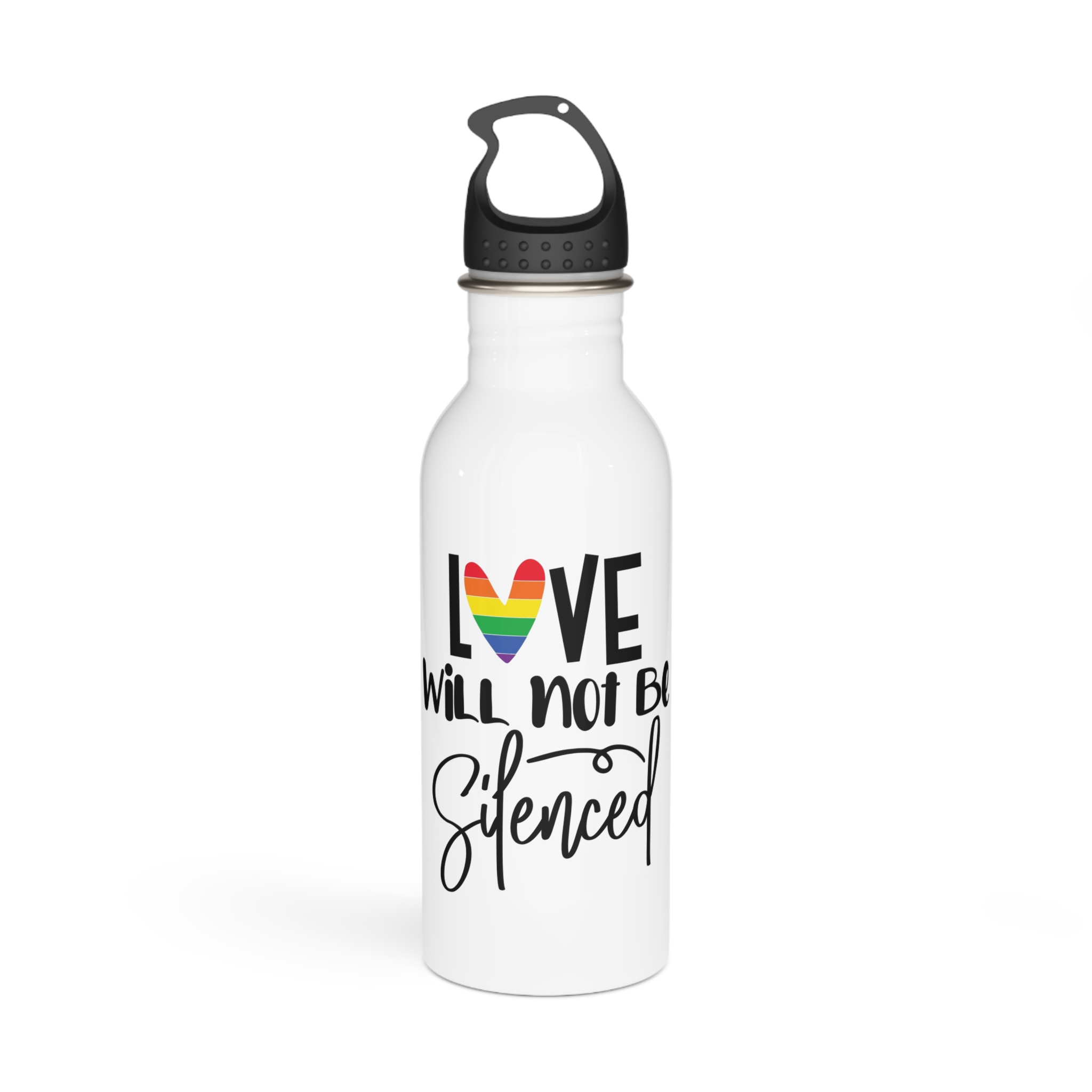 Gay Pride Svg Design(6) Stainless Steel Water Bottle