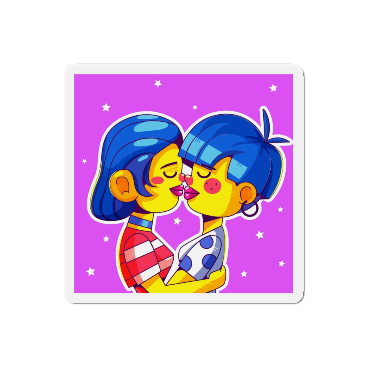 Lesbian Pride Design 4F4976 Die Cut Magnets - Image 13