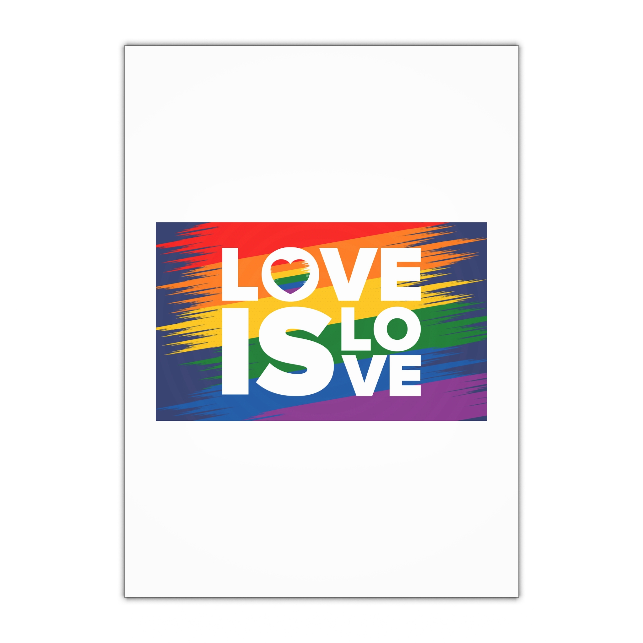 Lgbt Pride Month June Lesbian Gay Bisexual Transgender Lgbt Rainbow Flag Vector Illustration Gift Wrapping Paper Sheets 1pc