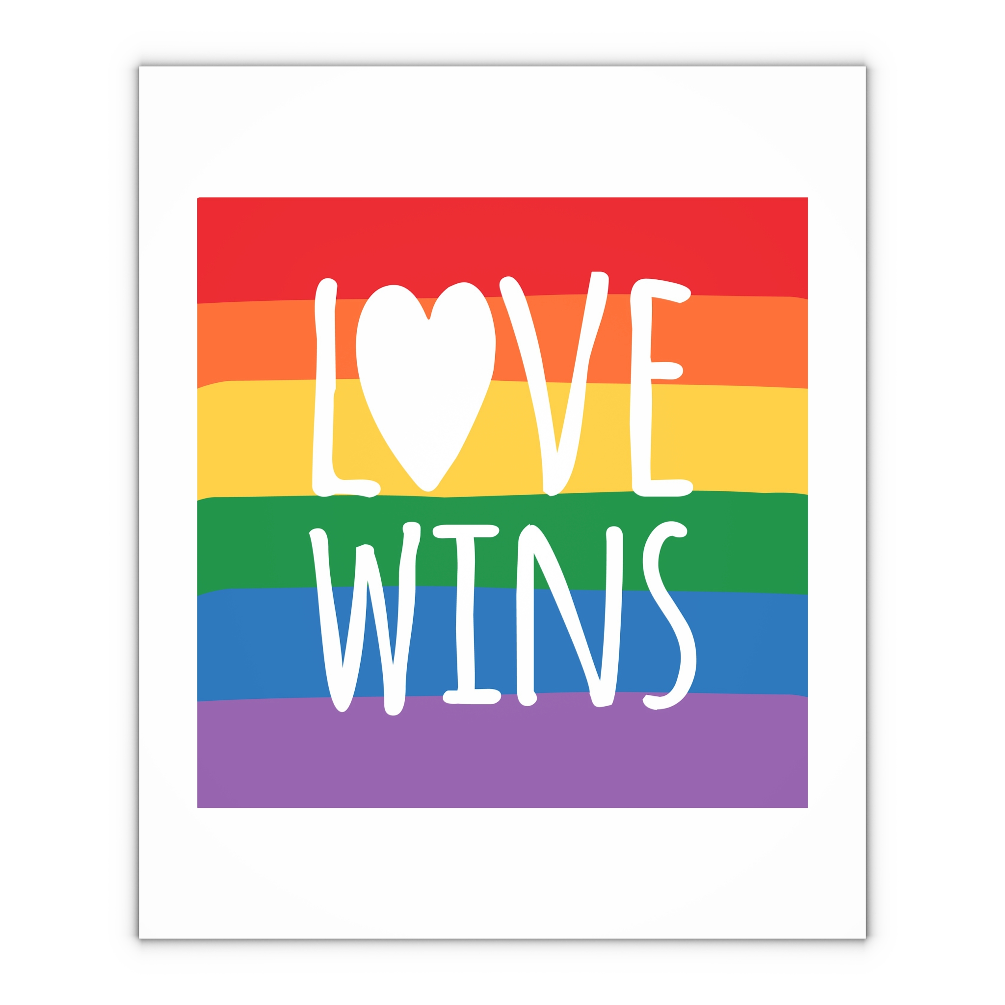 Lovewins Heart Hd 2 Gift Wrapping Paper Sheets 1pc - Image 4