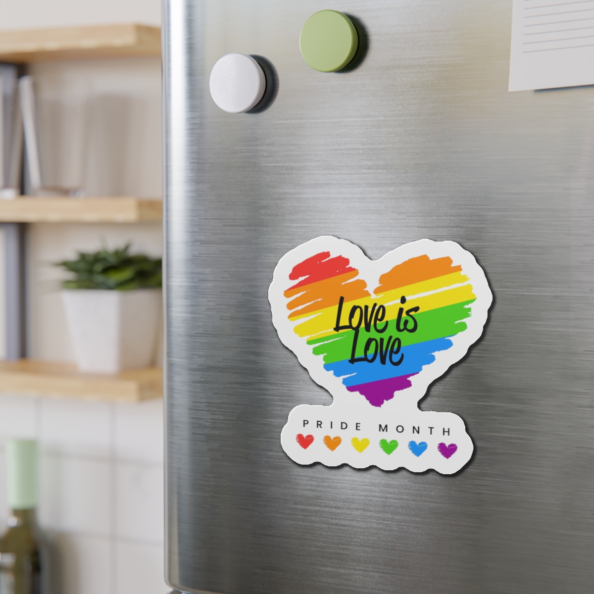 Beautiful Pride Day Flag Concept Die Cut Magnets - Image 15