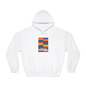 Lgbt Pride Month June Lesbian Gay Bisexual Transgender Lgbtq Flag Rainbow Vector(3) Unisex Dryblend Hooded Sweatshirt