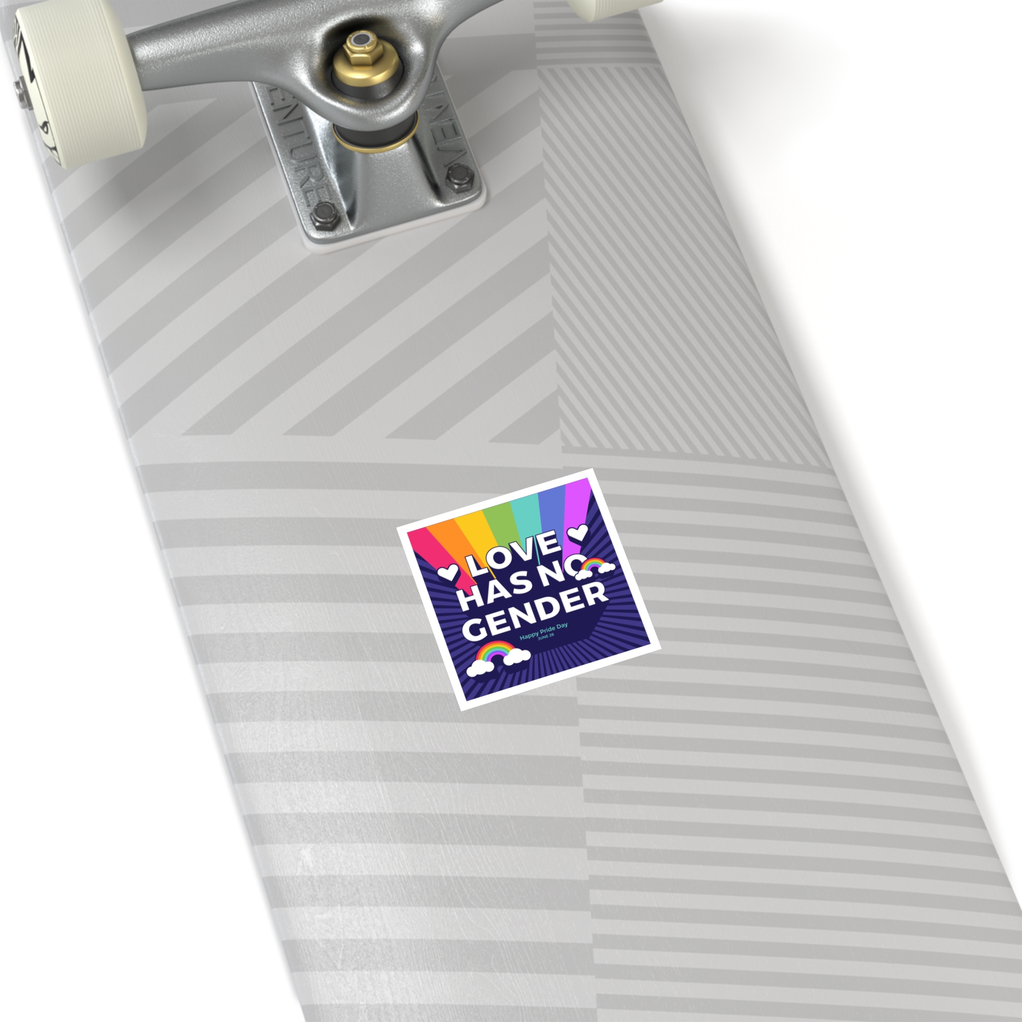Pride Day Concept(3) Laminate Stickers Square - Image 16