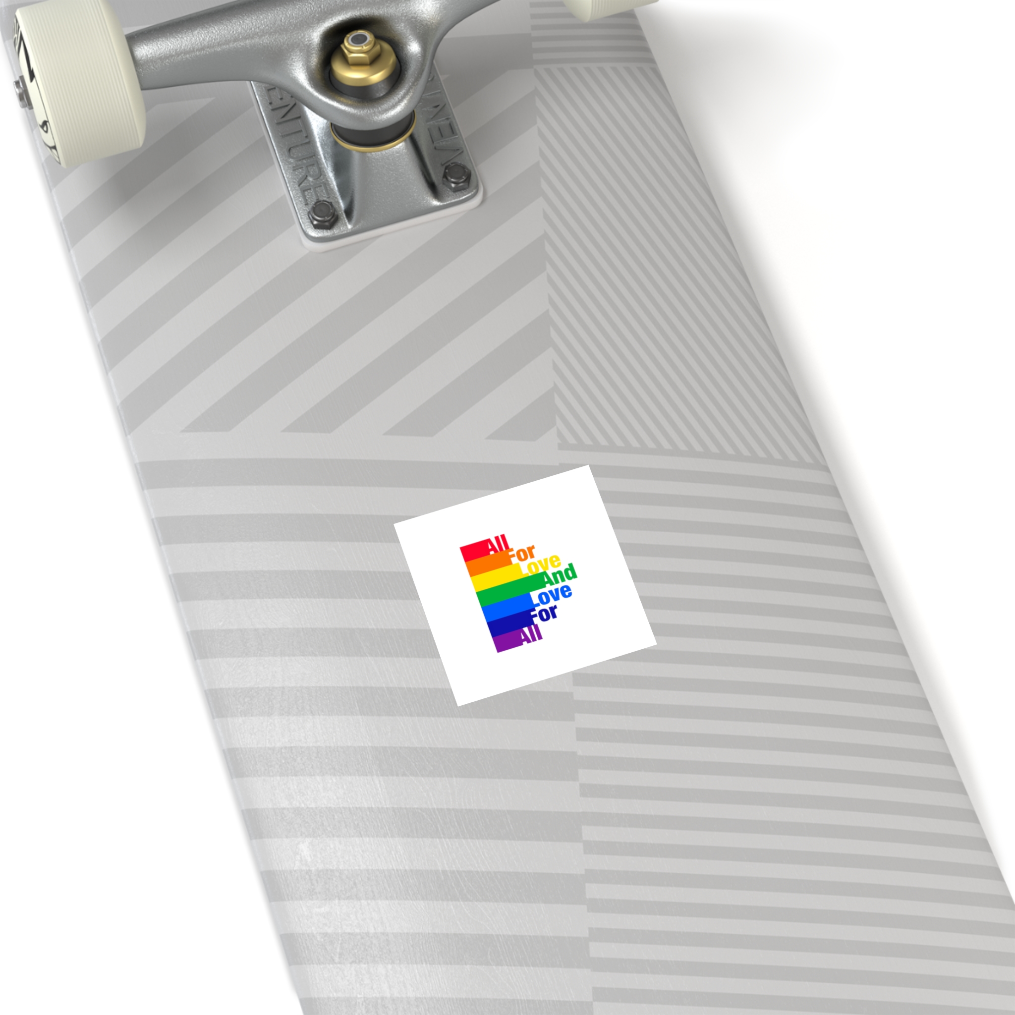Pride Illustration Laminate Stickers Square - Image 4