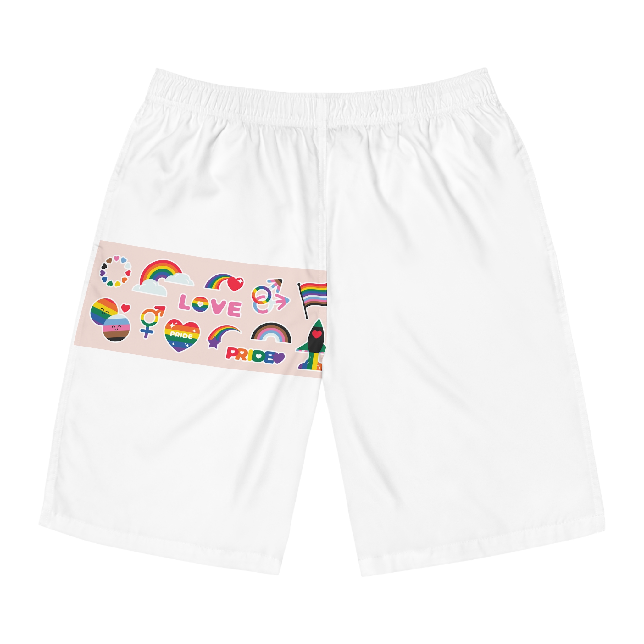 Lesbian Pride Design 050ECB Mens Board Shorts Aop