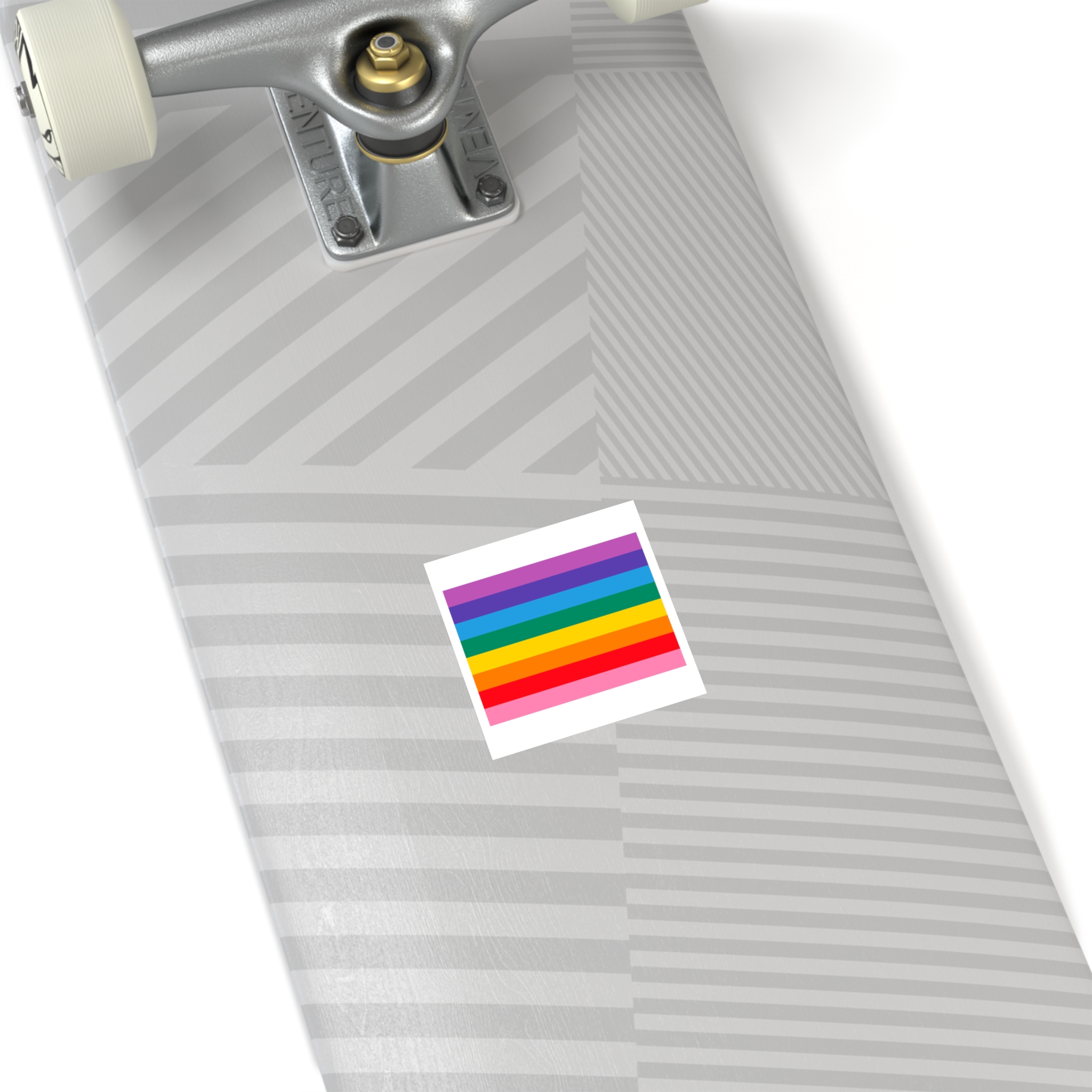Pride Love Freedom Lgbtq Lgbt Heart Rainbow Love Wins Gay Lesbian Trans Homo Homosexual Colors Flag Diversity Parade Laminate Stickers Square - Image 16