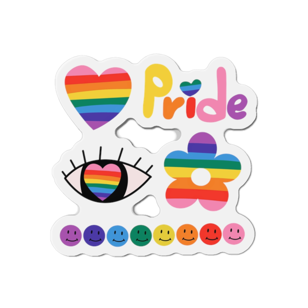 Pride Month Die Cut Magnets