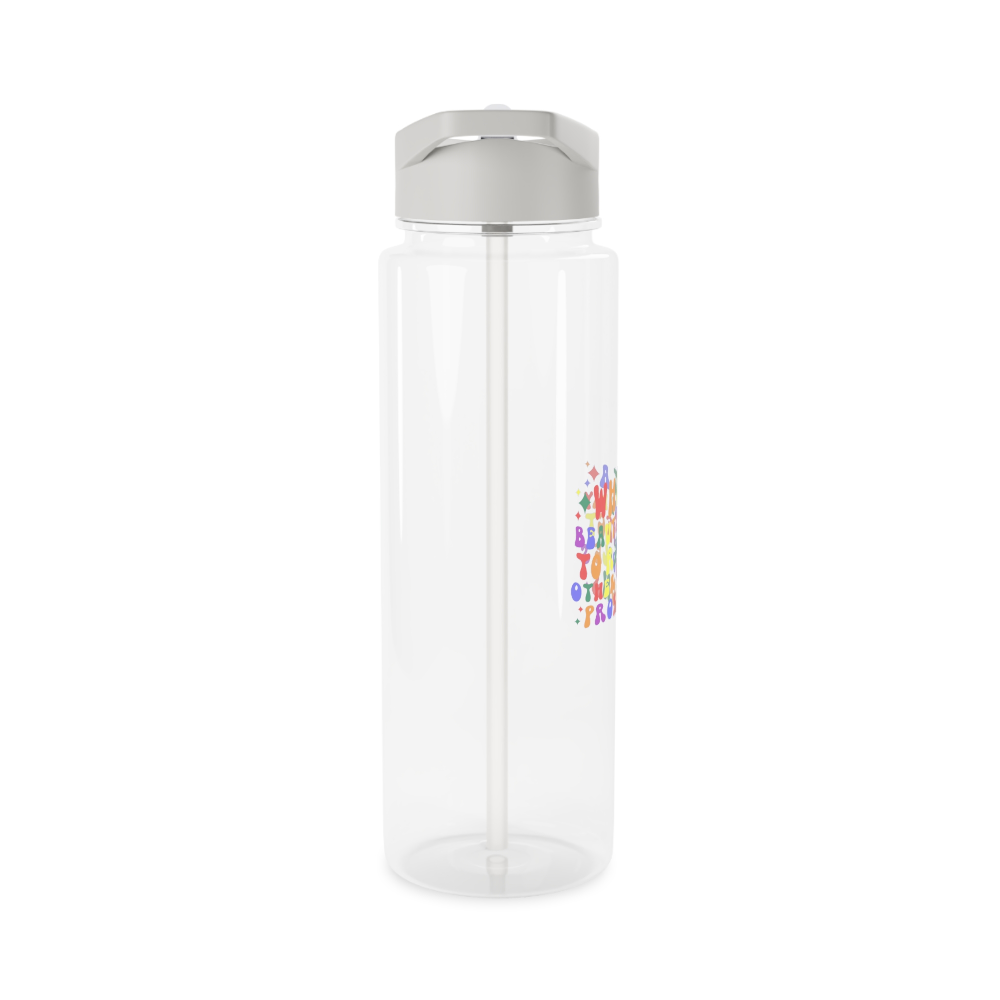 Pride Lgbt Gay Retro Tshirt Design(1) Tritan Water Bottle - Image 8