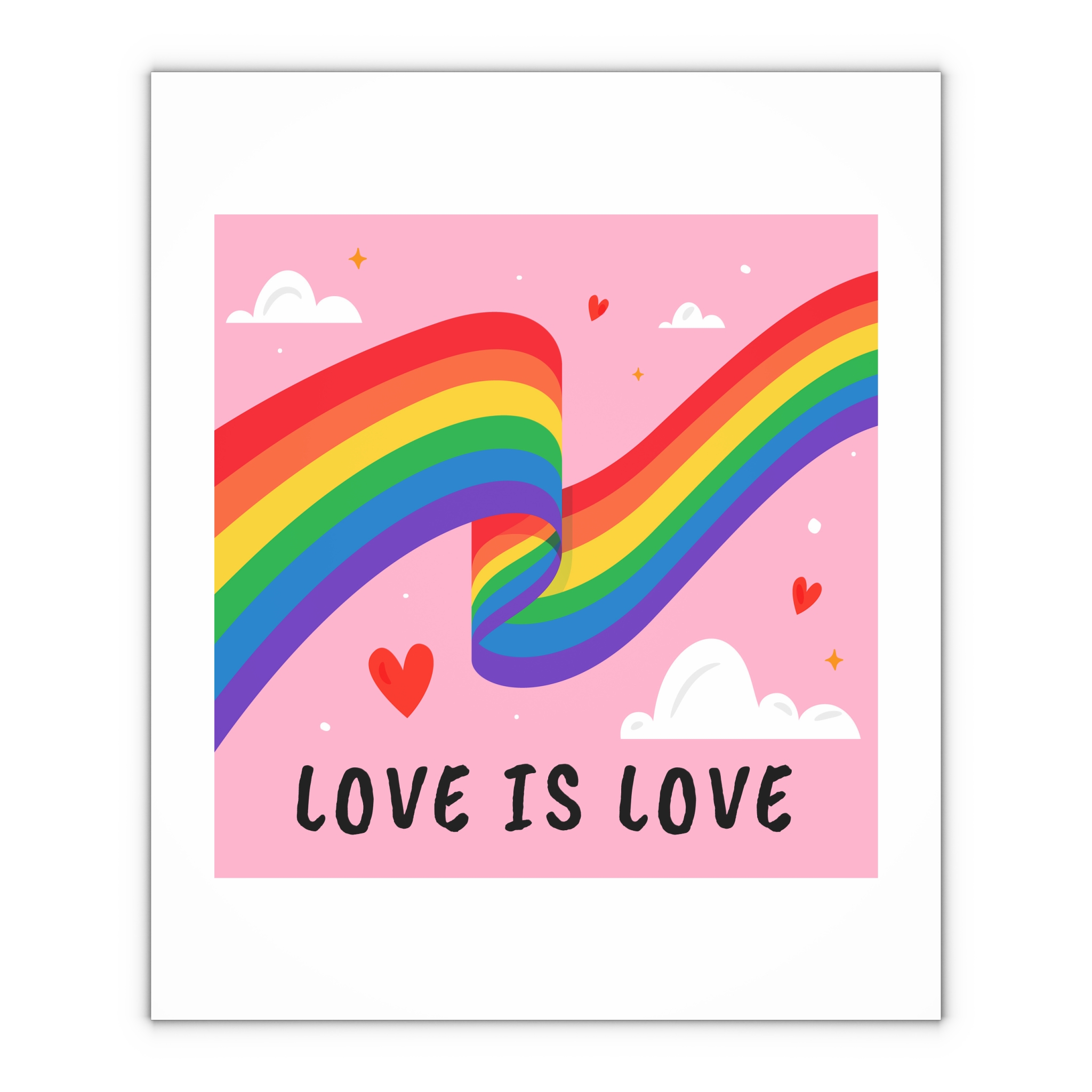 Colorful Flag Pride Day Gift Wrapping Paper Sheets 1pc - Image 4