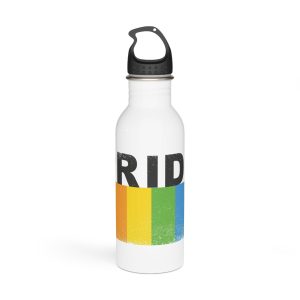 Pride Banner Stainless Steel Water Bottle