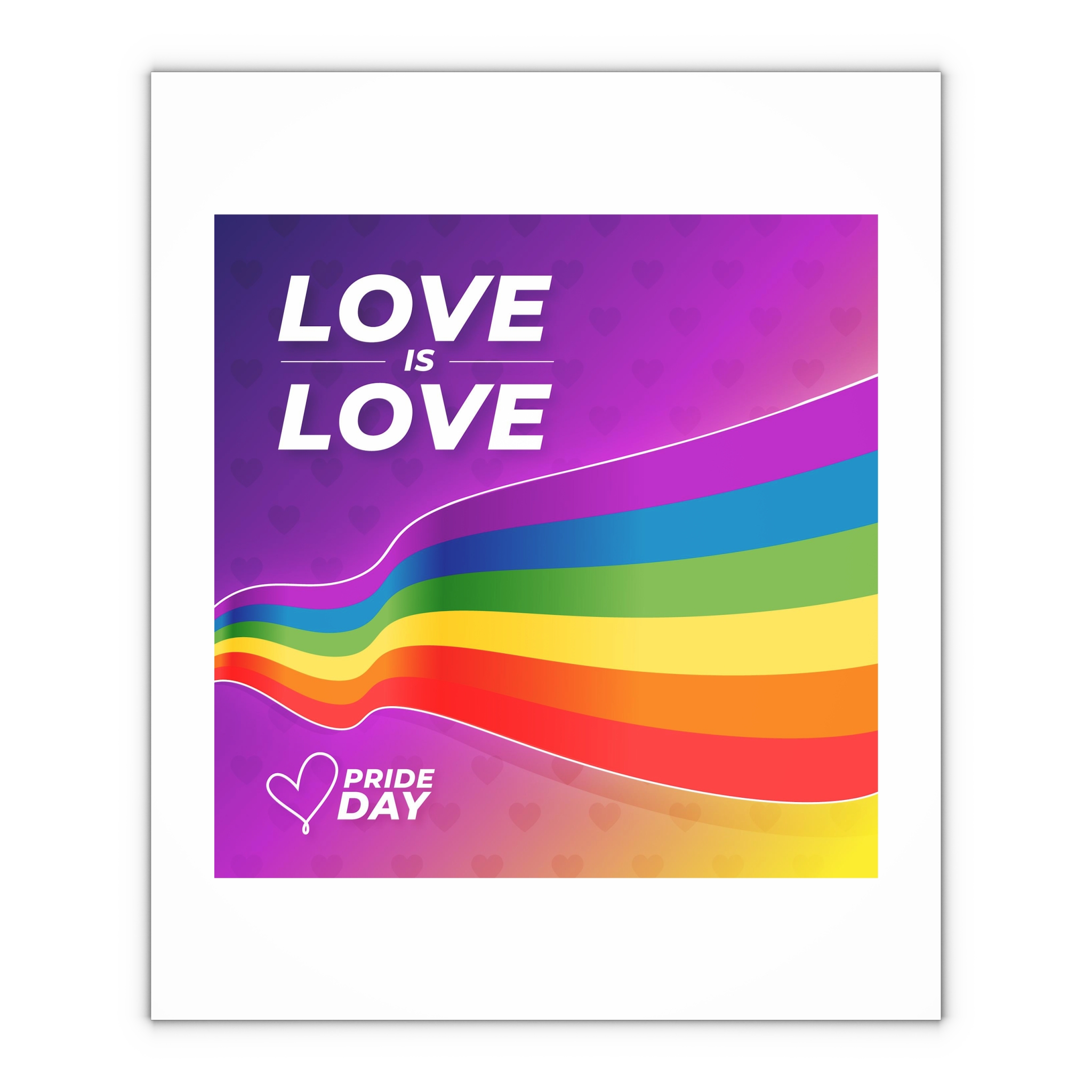 Colorful Pride Day Flag Concept Gift Wrapping Paper Sheets 1pc - Image 4