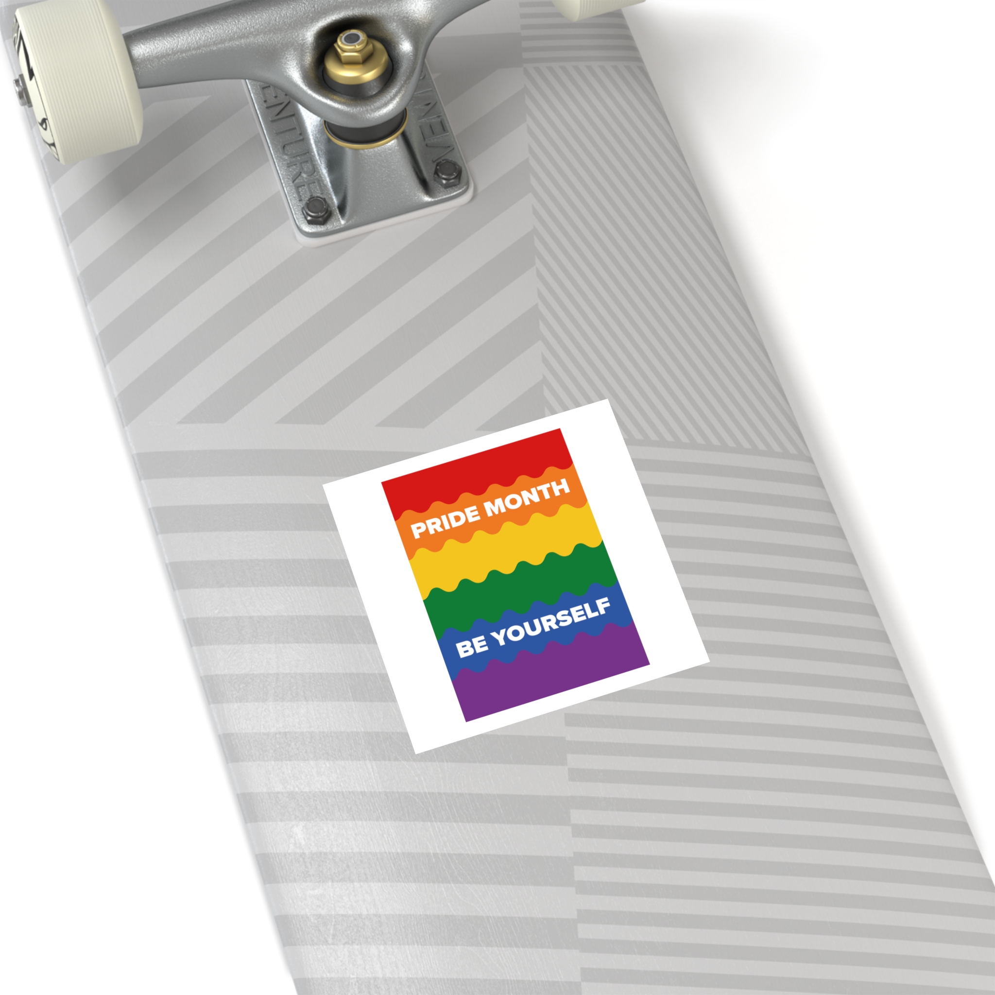 Lgbt Pride Month June Lesbian Gay Bisexual Transgender Lgbtq Flag Rainbow Vector Laminate Stickers Square - Image 24