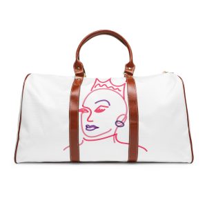 Drag Queen Portrait Clipart Gay Pride Illustration Vector Waterproof Travel Bag