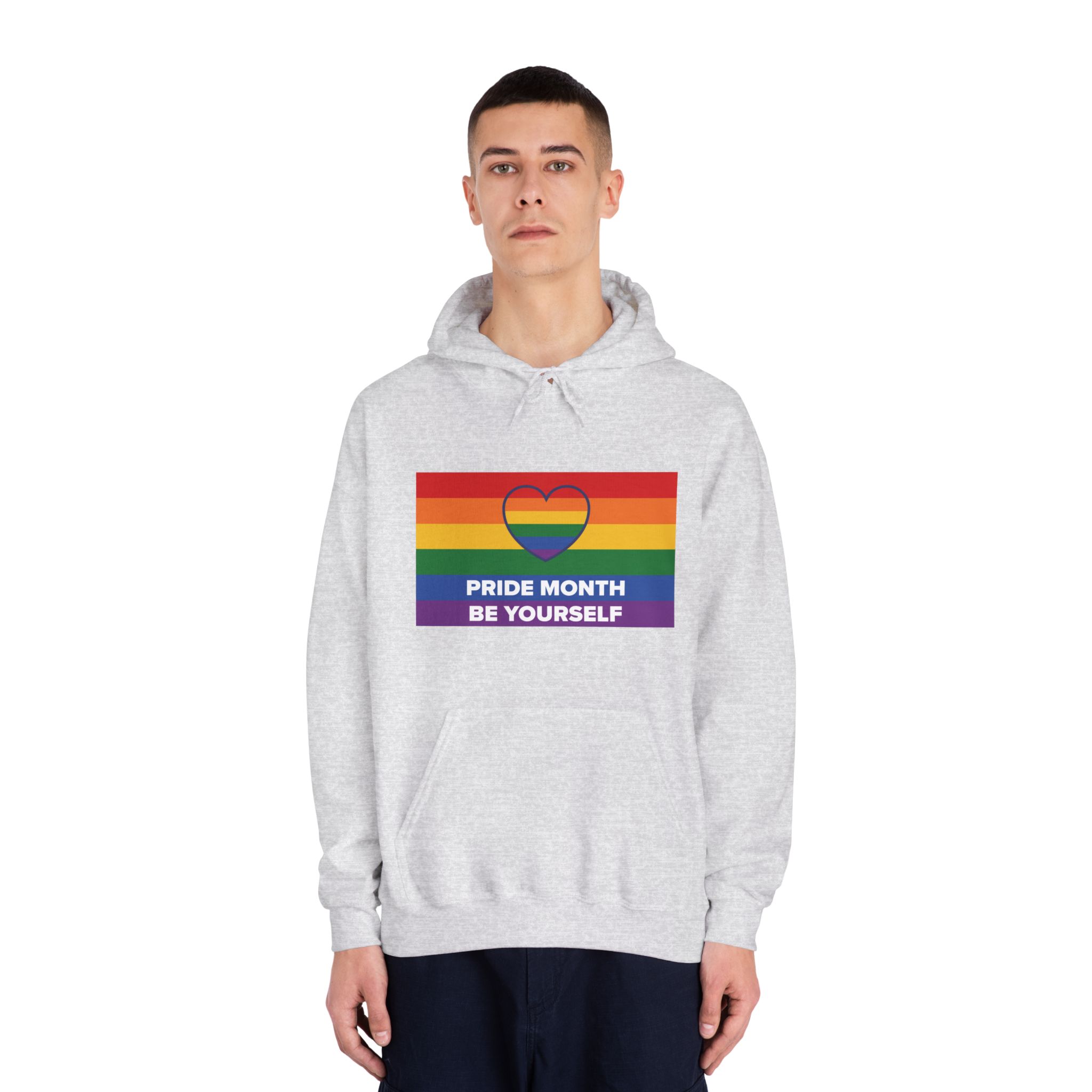 Lgbt Pride Month June Lesbian Gay Bisexual Transgender Lgbtq Flag Rainbow Vector3 Unisex Dryblend Hooded Sweatshirt - Image 7