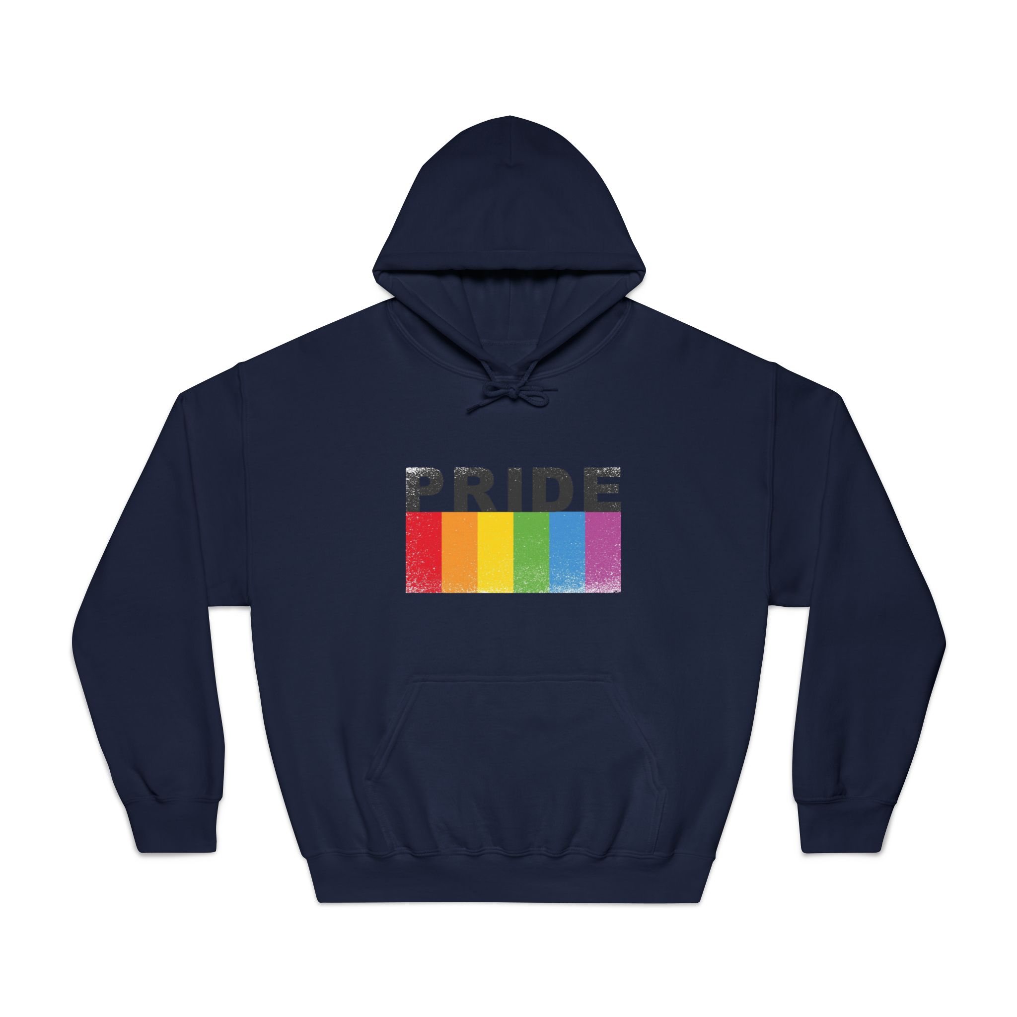 Pride Banner Unisex Dryblend Hooded Sweatshirt - Image 29