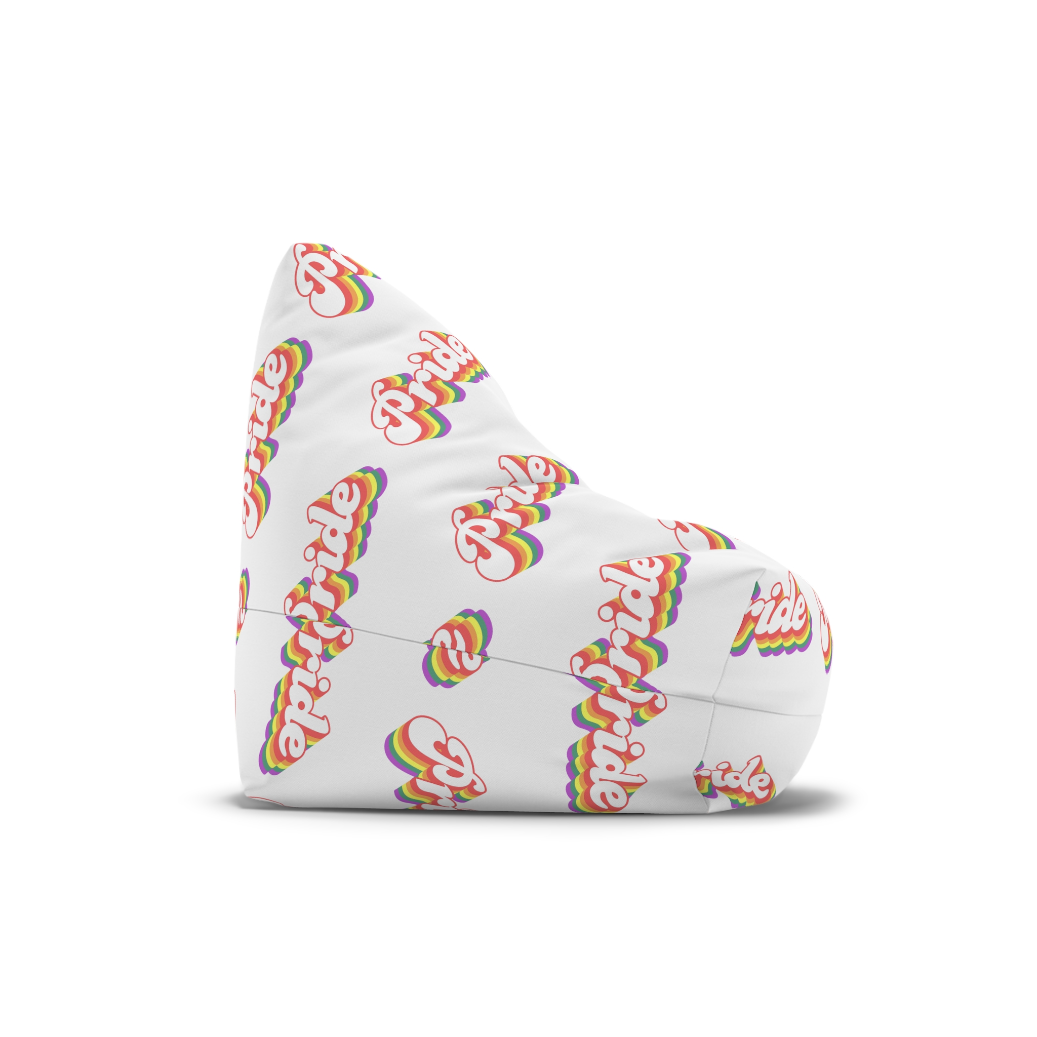 Pride Lgbt Gay Retro Tshirt Design(2) Bean Bag Chair Cover - Image 3