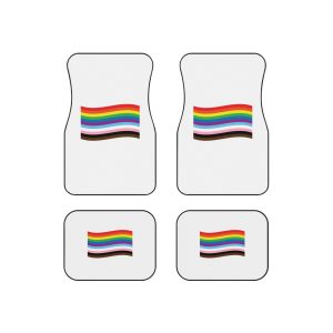 Vector Flat New Lgbtq Flag Car Mats Set Of 4