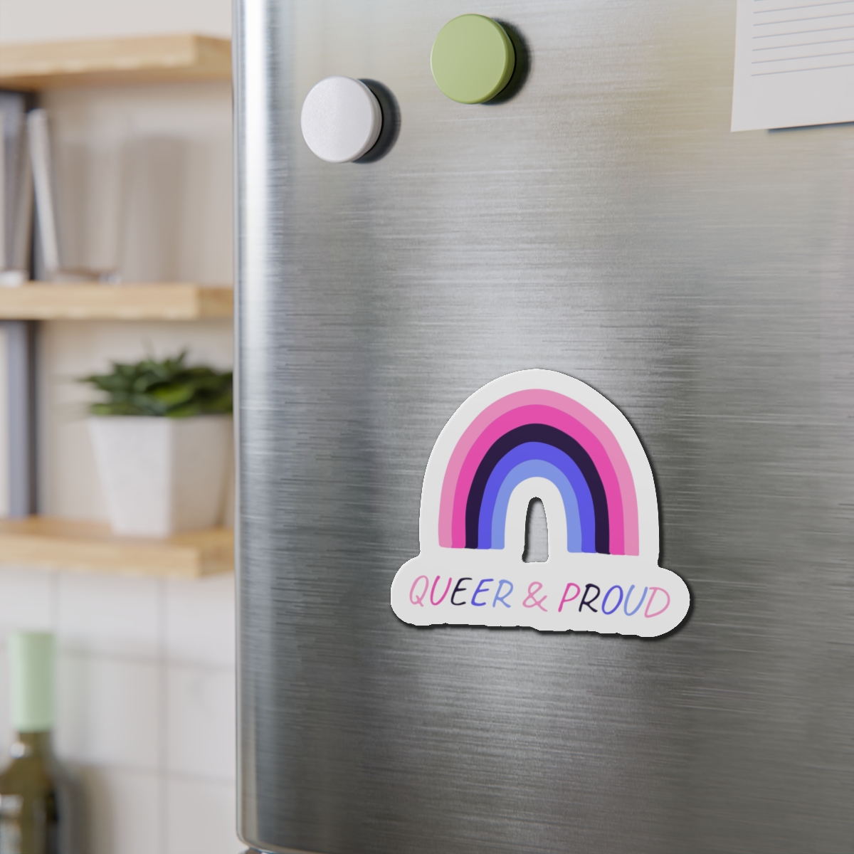 Colorful Rainbow Shape Omnisexual Pride Flag Happy Pride Day Lgbtqia Community Pride Month Vector Hand Drawn Doodle Posters Stickers Logo Cards (1) Die Cut Magnets - Image 12