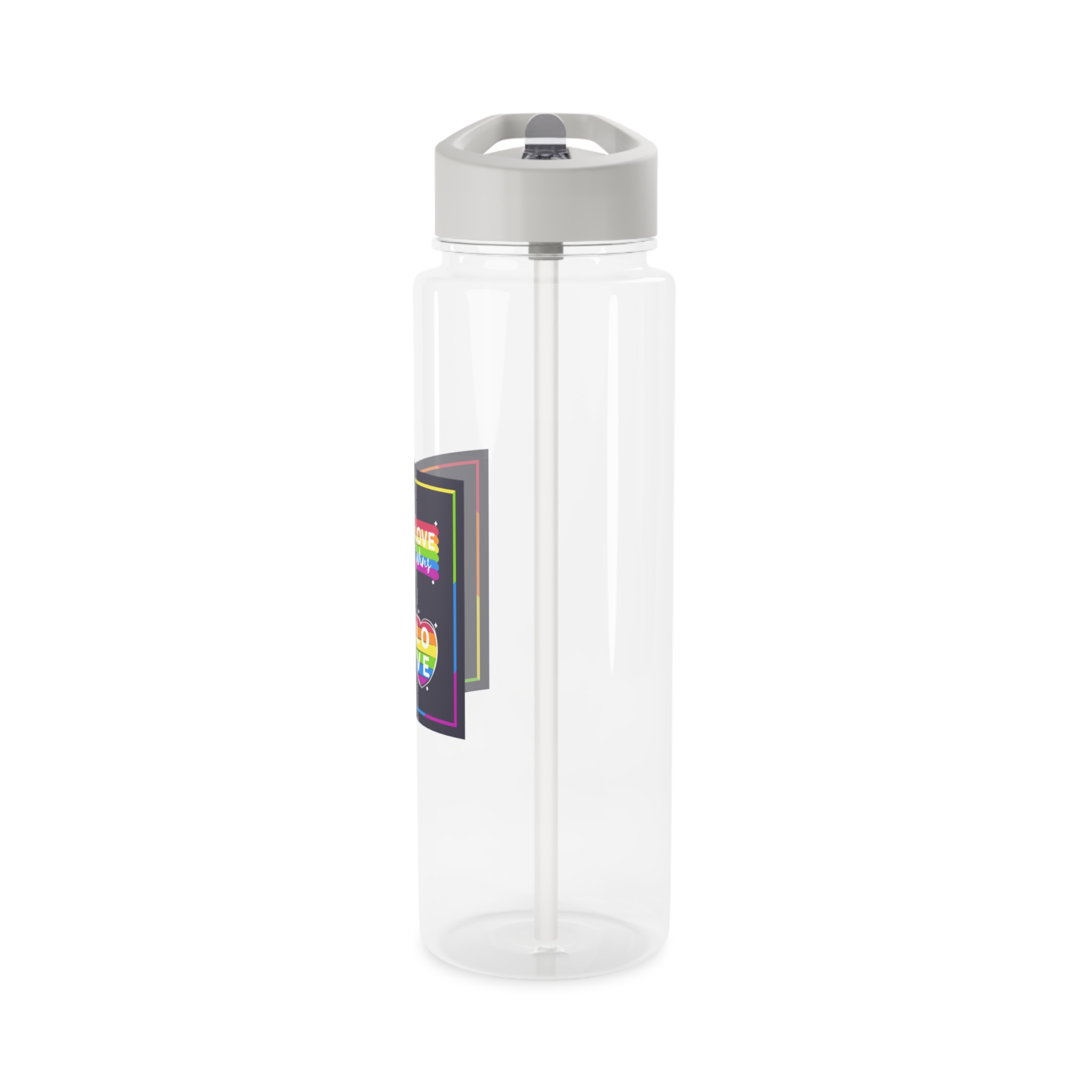 Pride Day Badges Set Tritan Water Bottle - Image 7