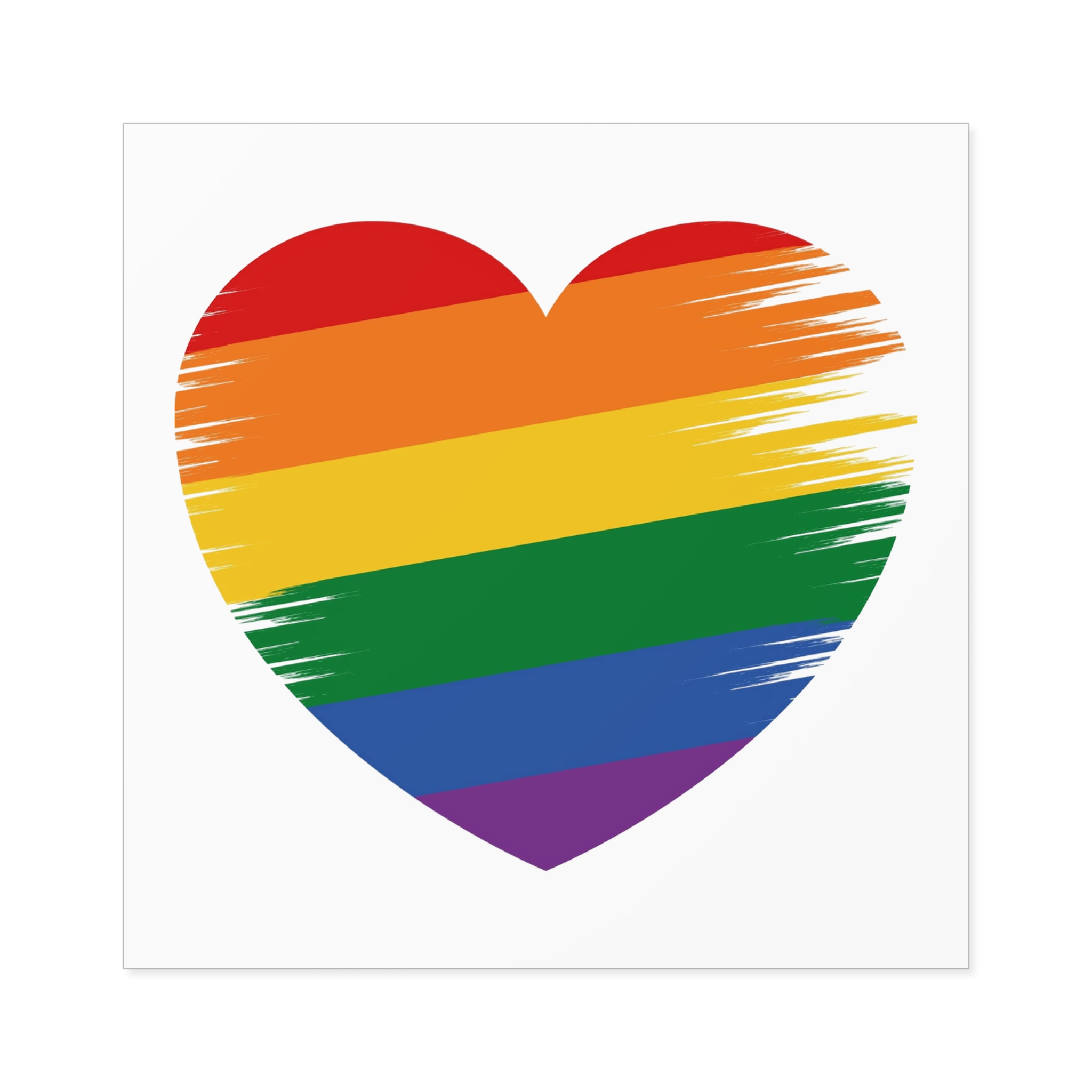 Lgbt Pride Month June Lesbian Gay Bisexual Transgender Lgbtq Flag Rainbow Vector(1) (1) Laminate Stickers Square - Image 45