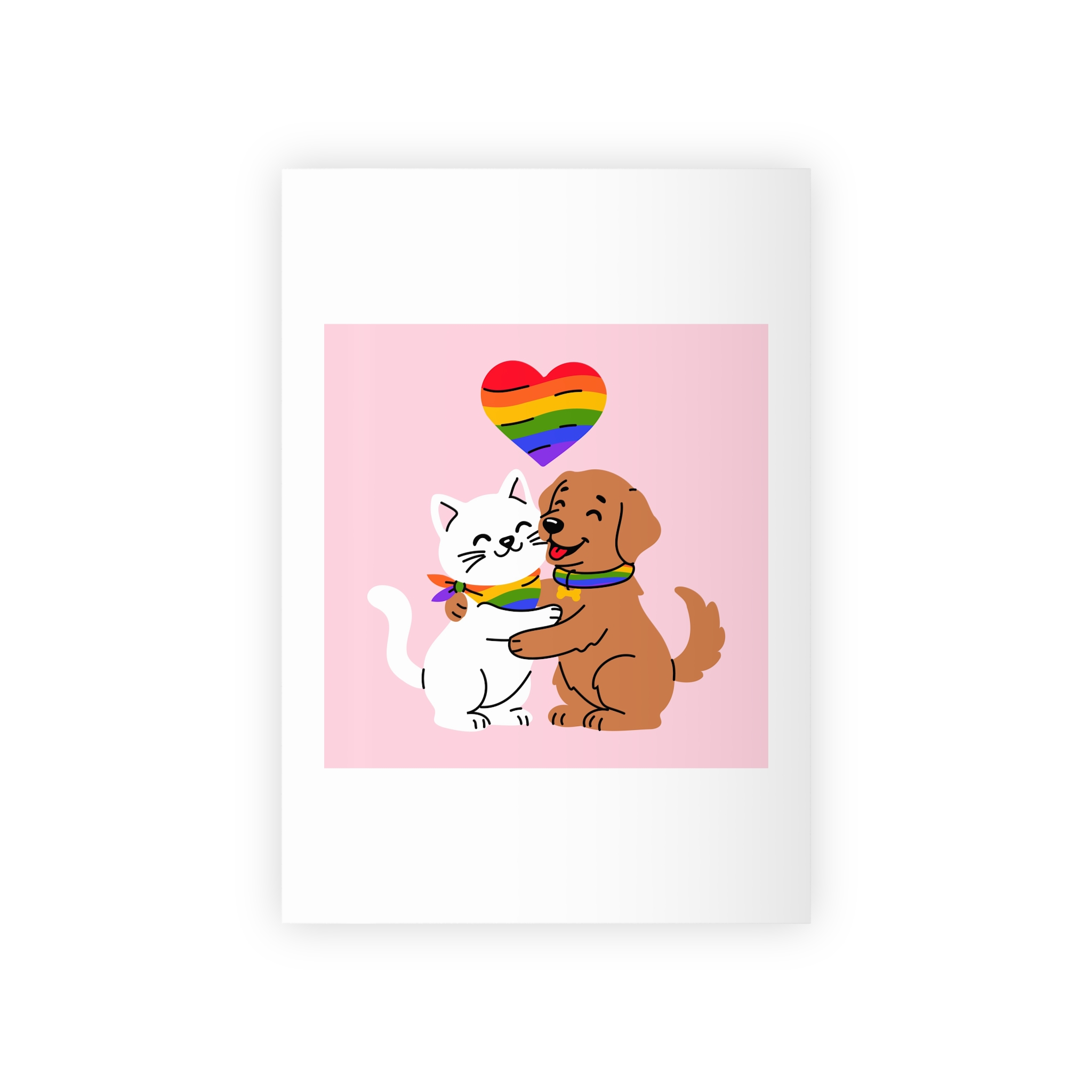 Lesbian Pride Design F6321C Gift Wrapping Paper Rolls 1pc