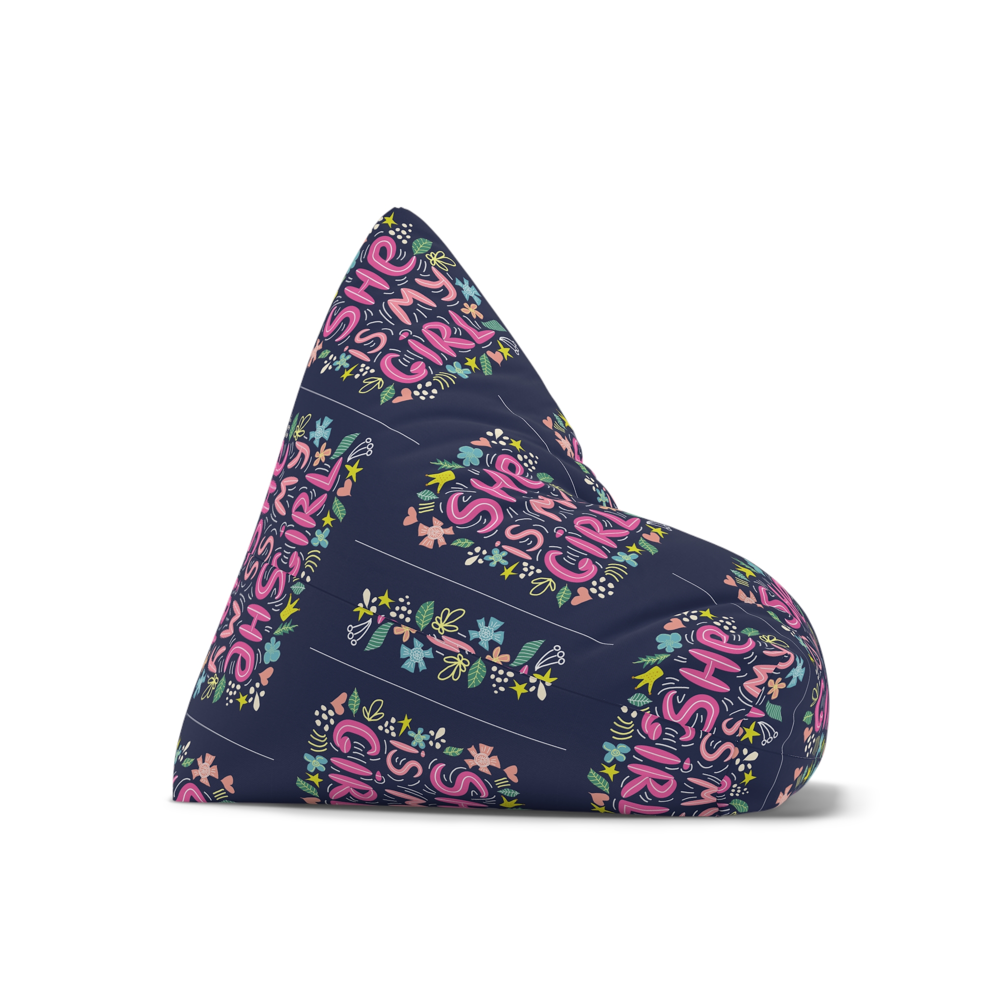 Lesbian Pride Design 7C7988 Bean Bag Chair Cover - Image 7