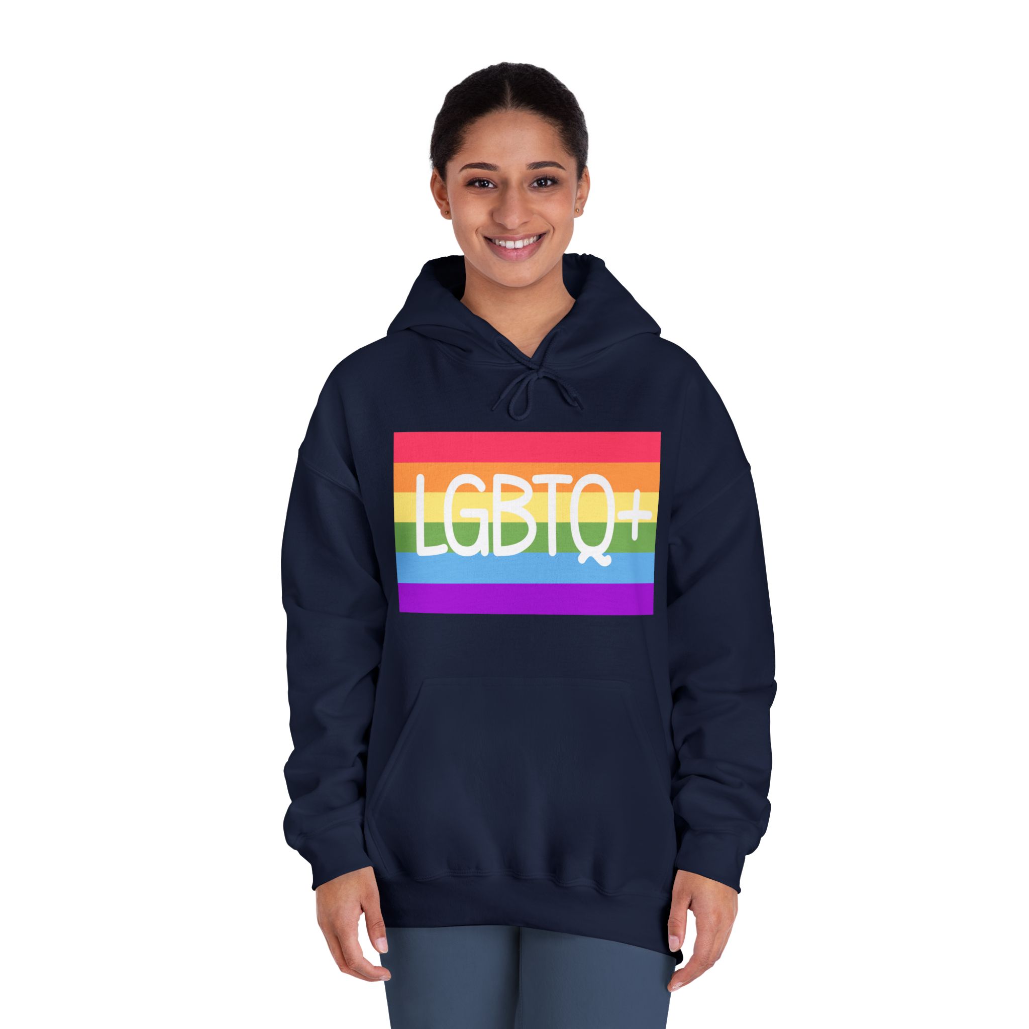 Pride Concept Background Lgbtq Pride Unisex Dryblend Hooded Sweatshirt - Image 32