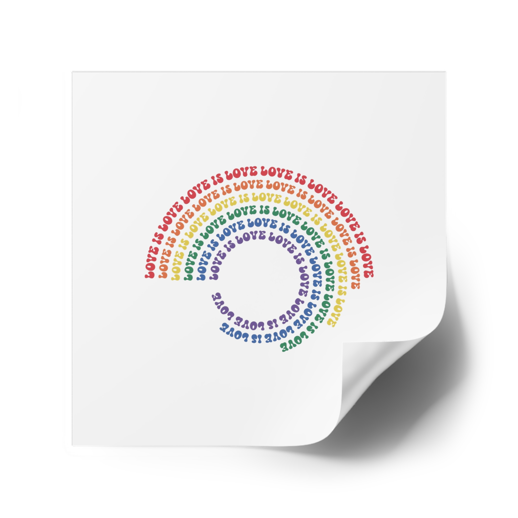 Pride Lgbtq Gay Typography Vector Tshirt Design Laminate Stickers Square - Image 46