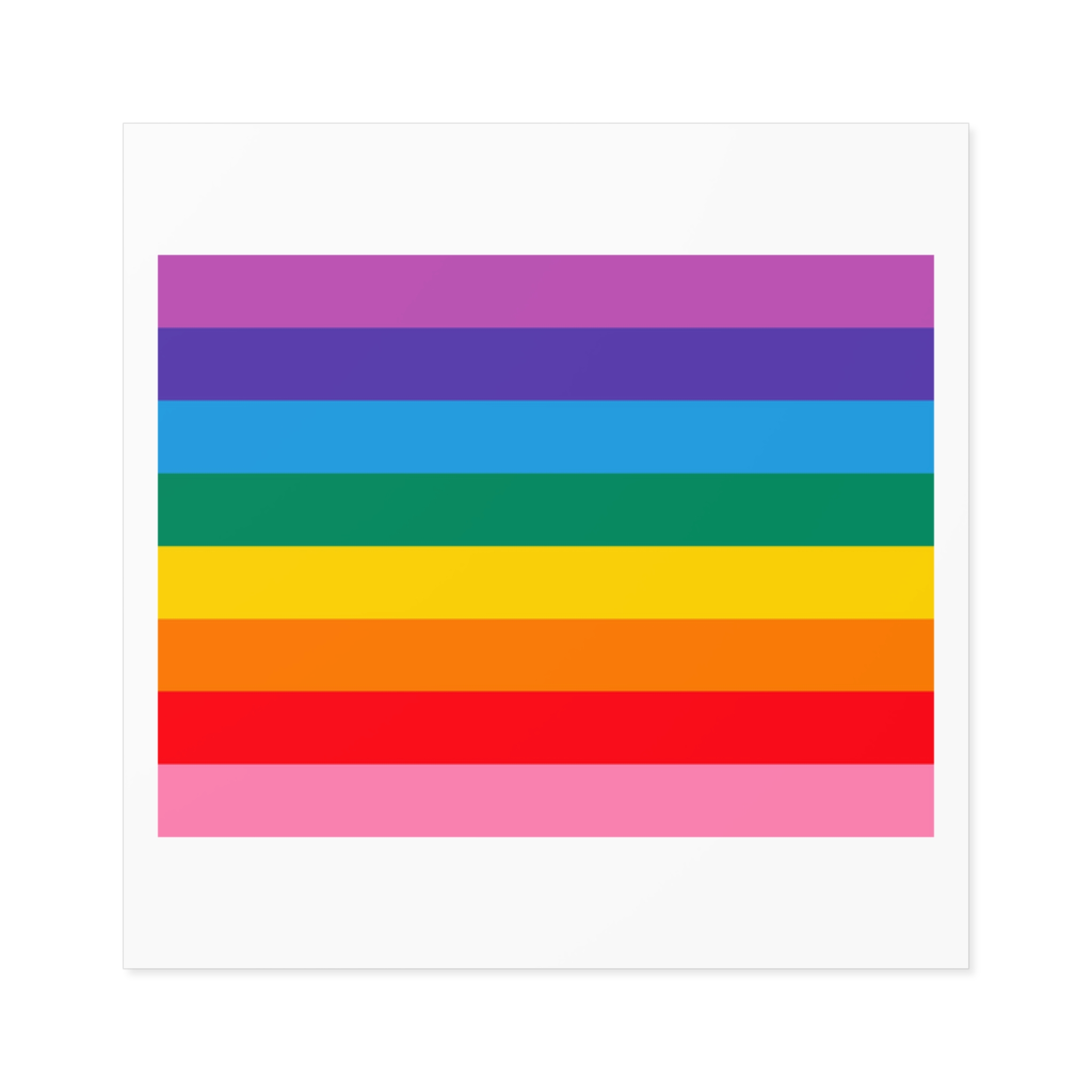 Pride Love Freedom Lgbtq Lgbt Heart Rainbow Love Wins Gay Lesbian Trans Homo Homosexual Colors Flag Diversity Parade Laminate Stickers Square