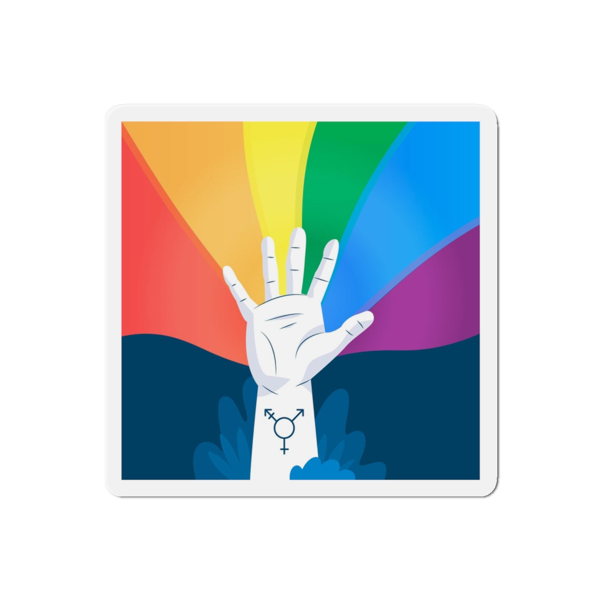 Pride Day Concept Die Cut Magnets - Image 13