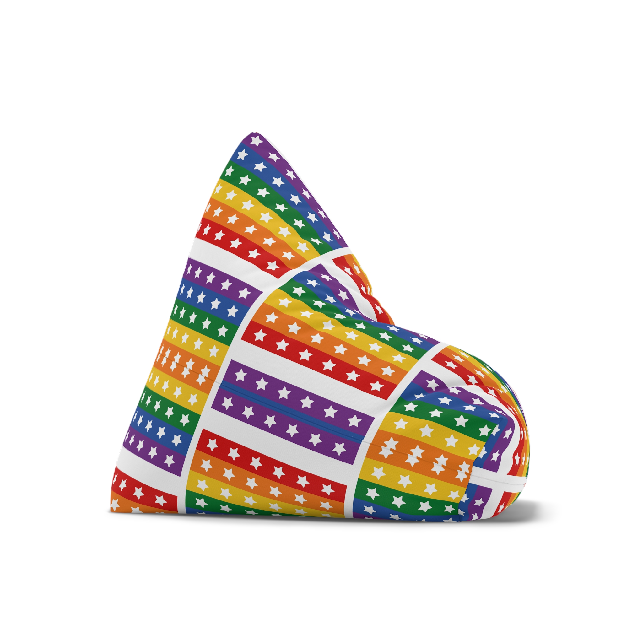 Lesbian Pride Design 9A44FB Bean Bag Chair Cover - Image 7
