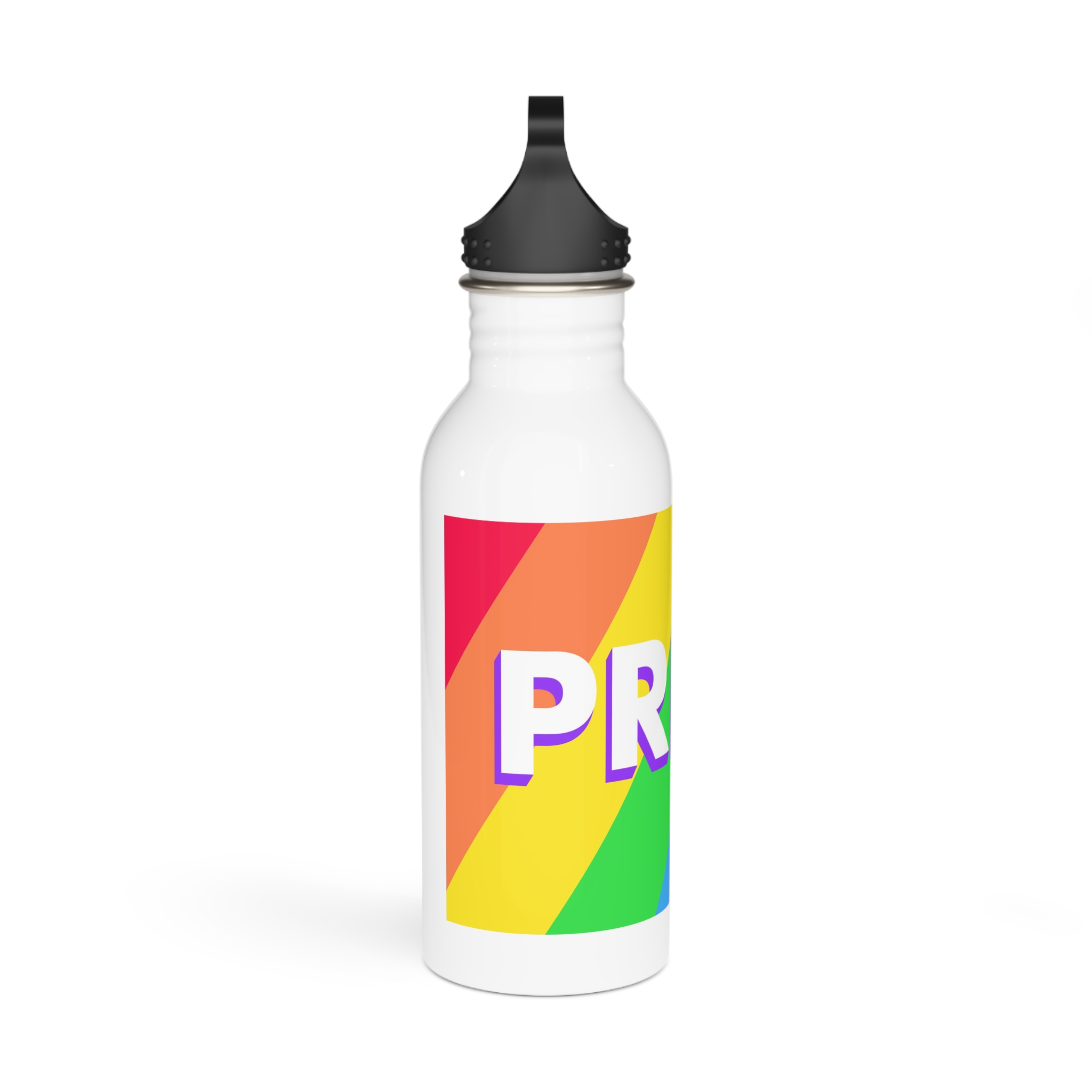 Pride Background 3 Stainless Steel Water Bottle - Image 2