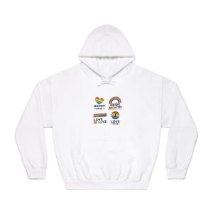 Pride Day Label Collection Unisex Dryblend Hooded Sweatshirt