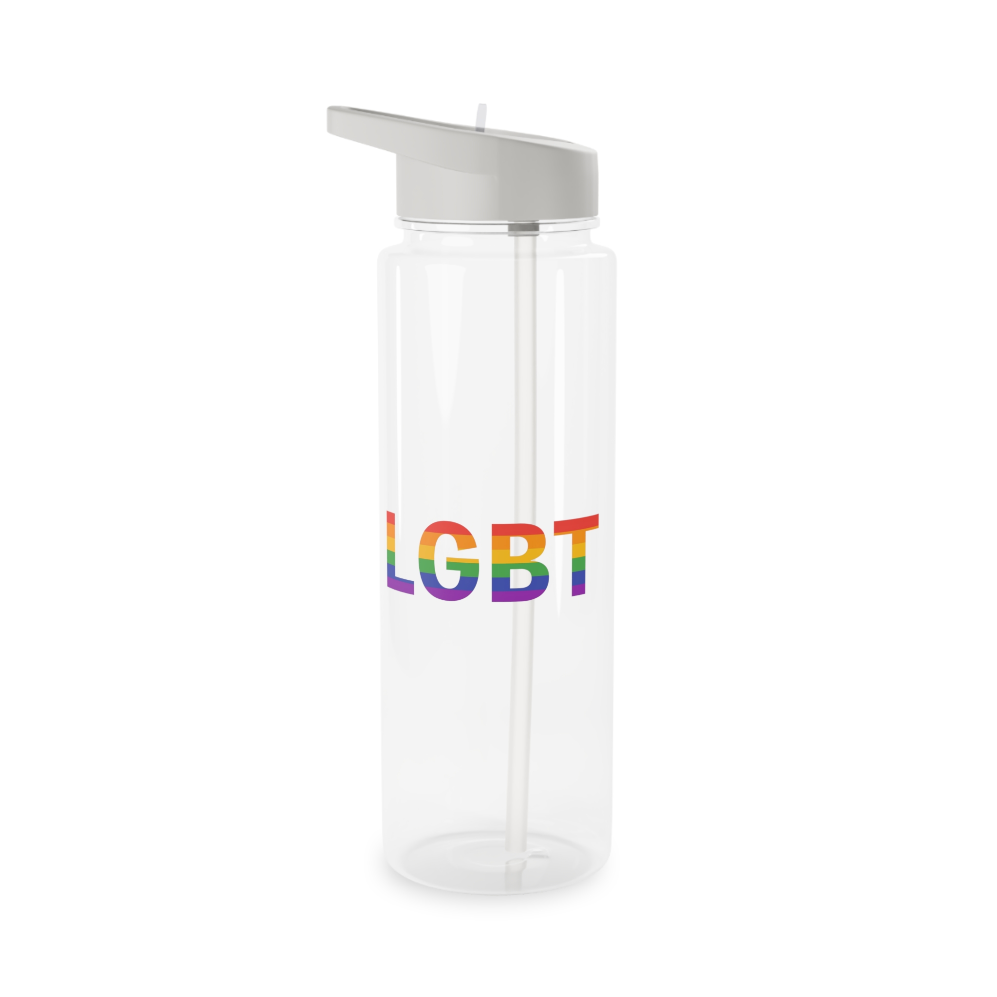 Lgbt Rainbow Colors Lgbt Logo Tritan Water Bottle - Image 5