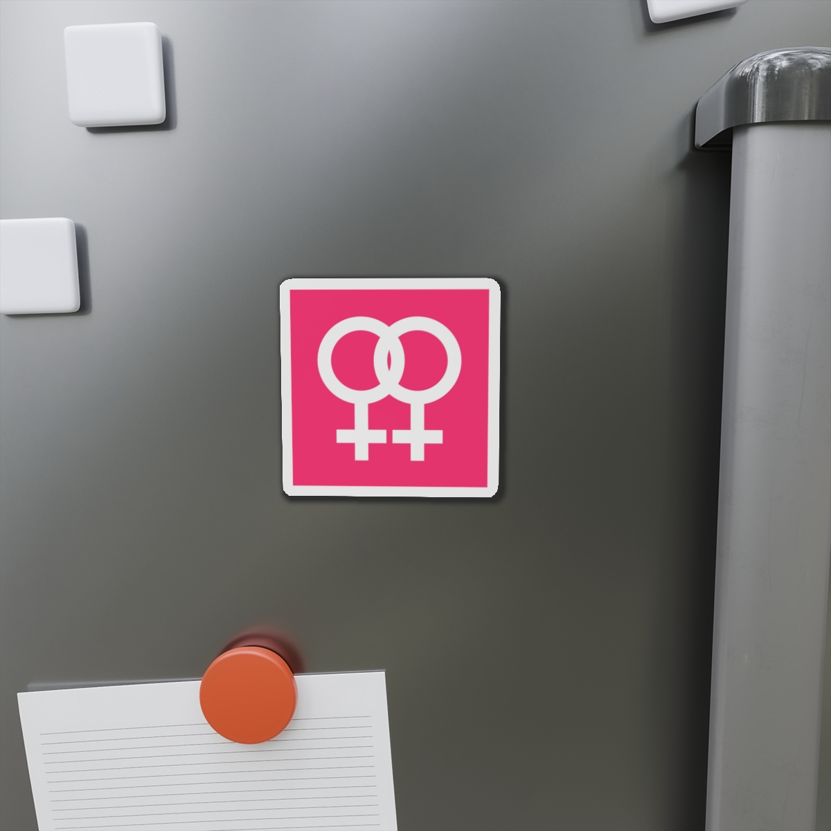 Lesbian Pride Design 2B26C2 Die Cut Magnets - Image 5