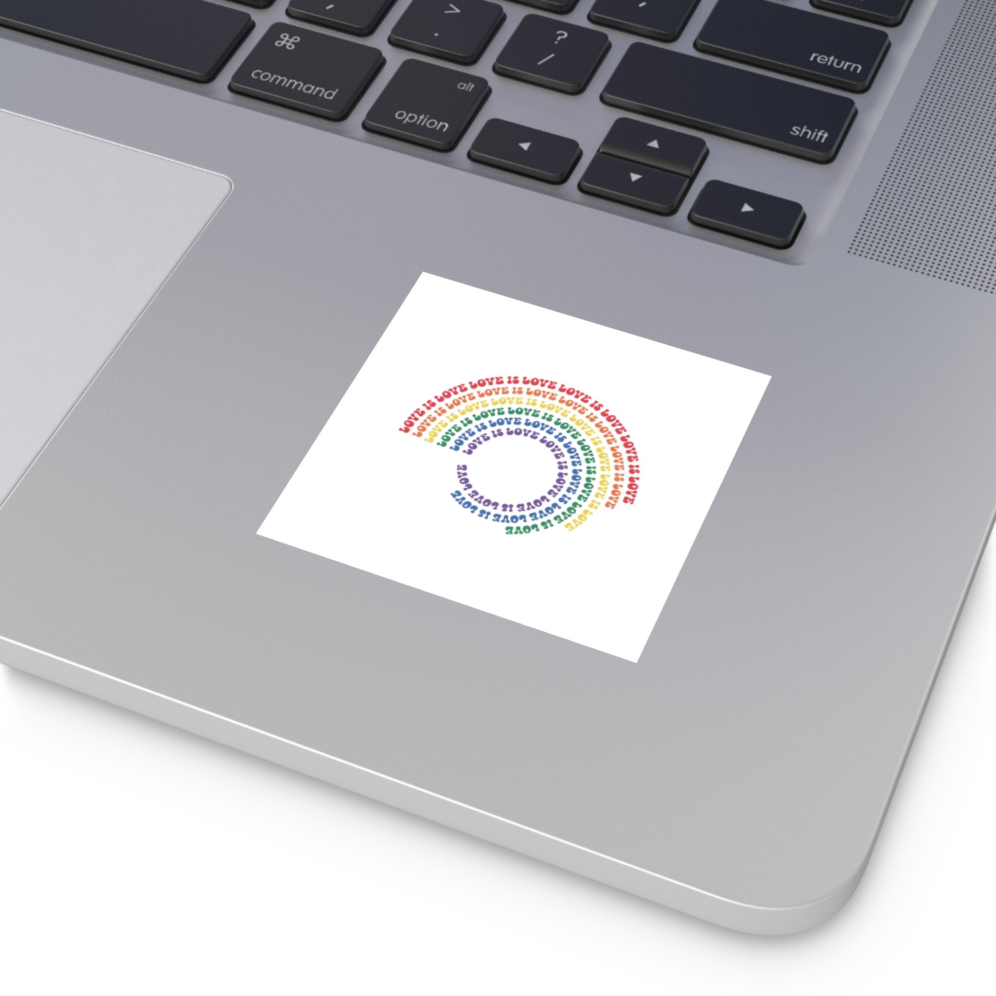 Pride Lgbtq Gay Typography Vector Tshirt Design Laminate Stickers Square - Image 67