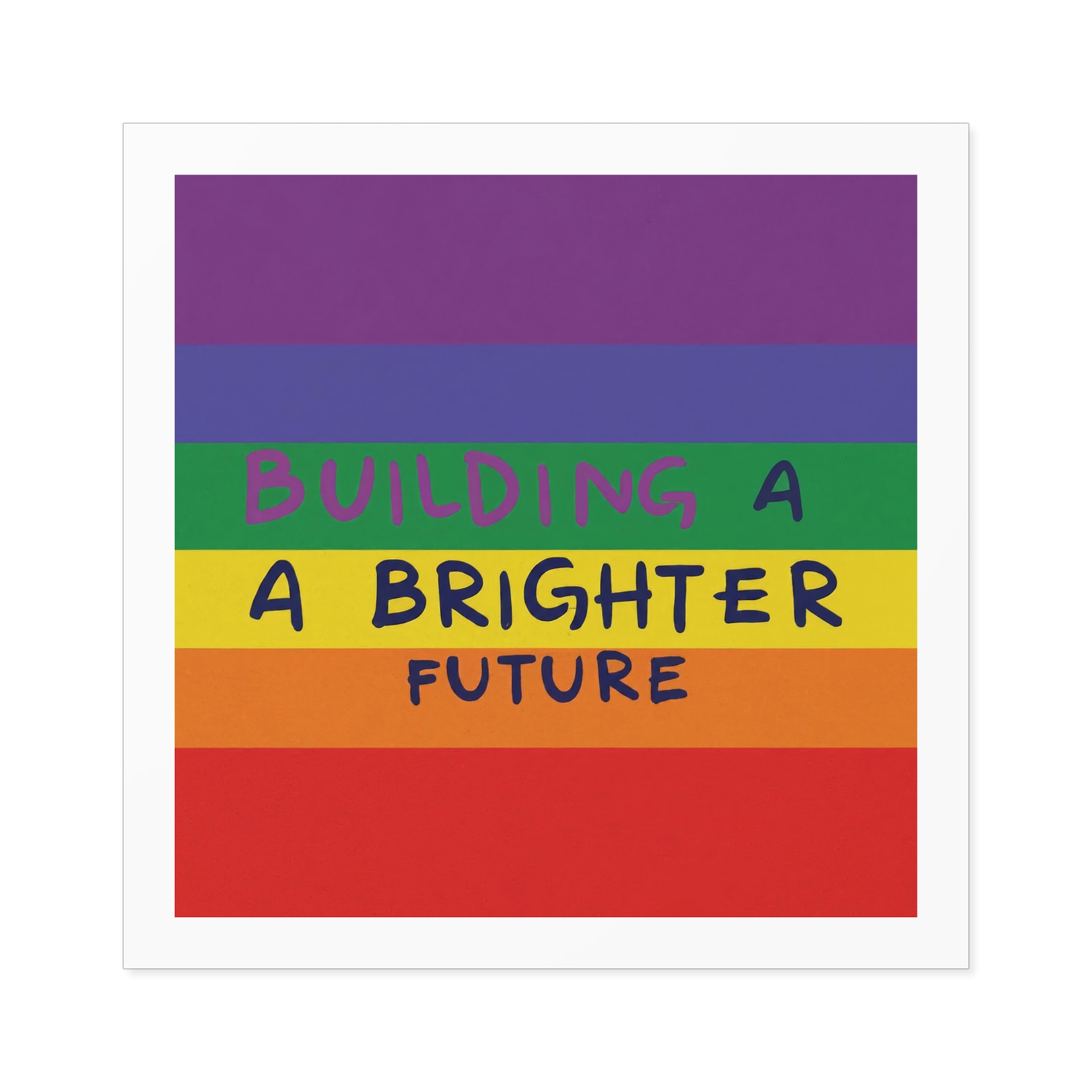 Rainbow Lgbt Flag Vector Illustration Pride Month Rainbow Lgbt Flag Vector Illustration Pri Laminate Stickers Square - Image 45
