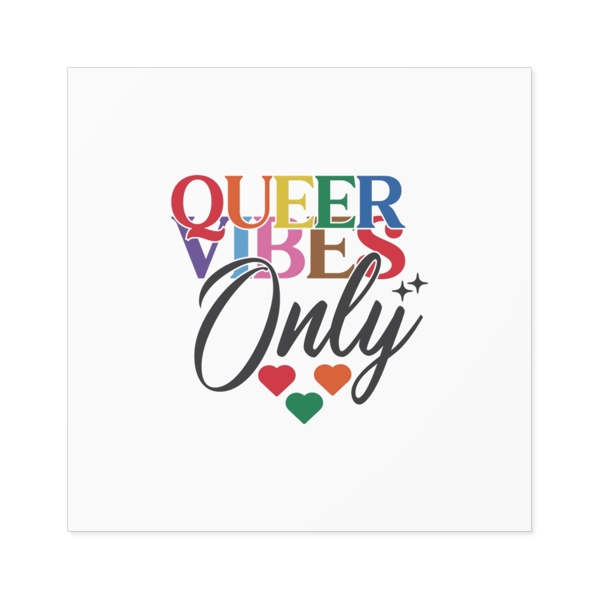 Lgbtq Pride Month Quote Eps Design Vector Pride Design Template(1) Laminate Stickers Square - Image 29