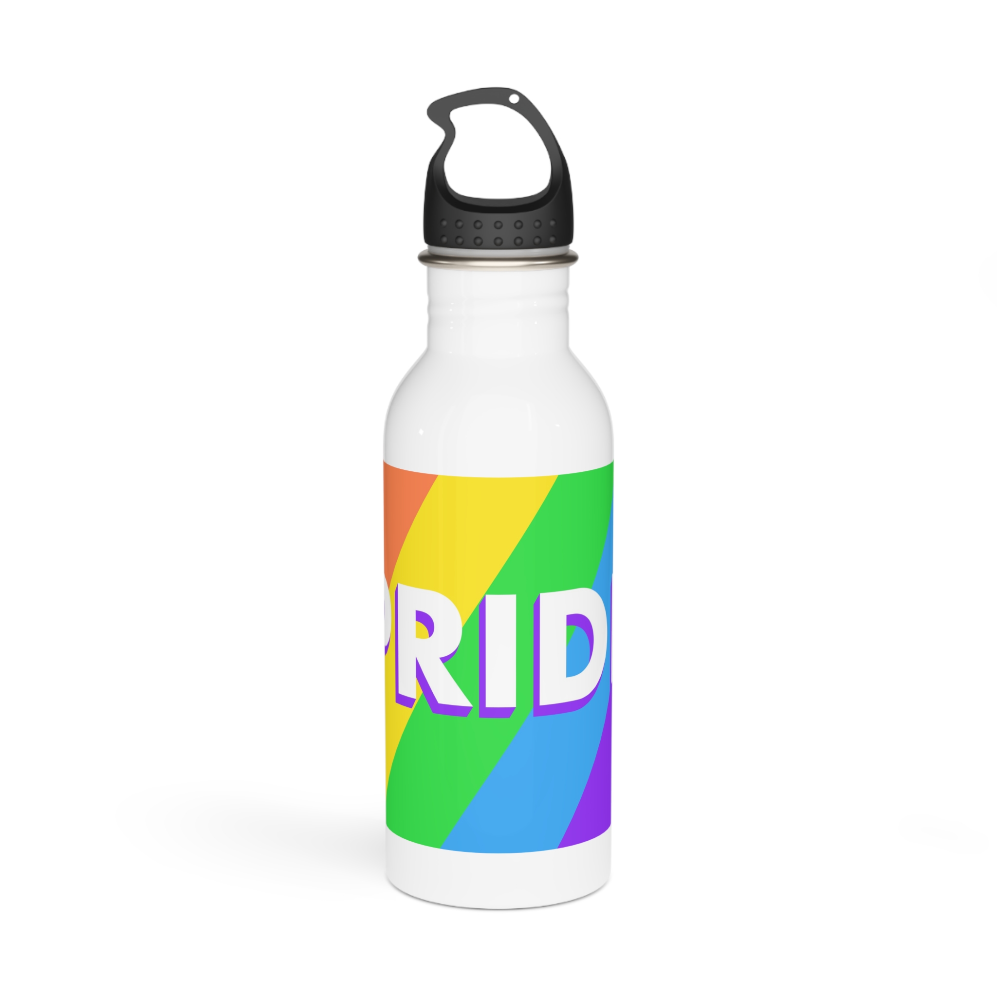 Pride Background 3 Stainless Steel Water Bottle