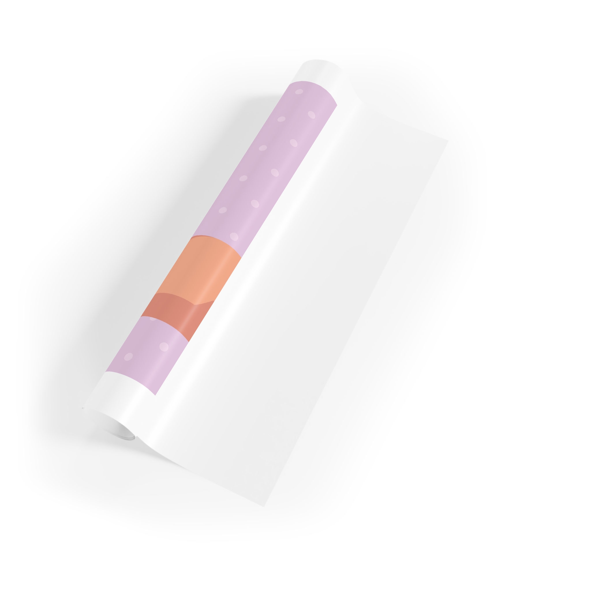 Pride Lettering With Rainbow Card Gift Wrapping Paper Rolls 1pc - Image 3
