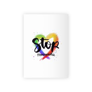 Stop Homophobia Concept Gift Wrapping Paper Rolls 1pc