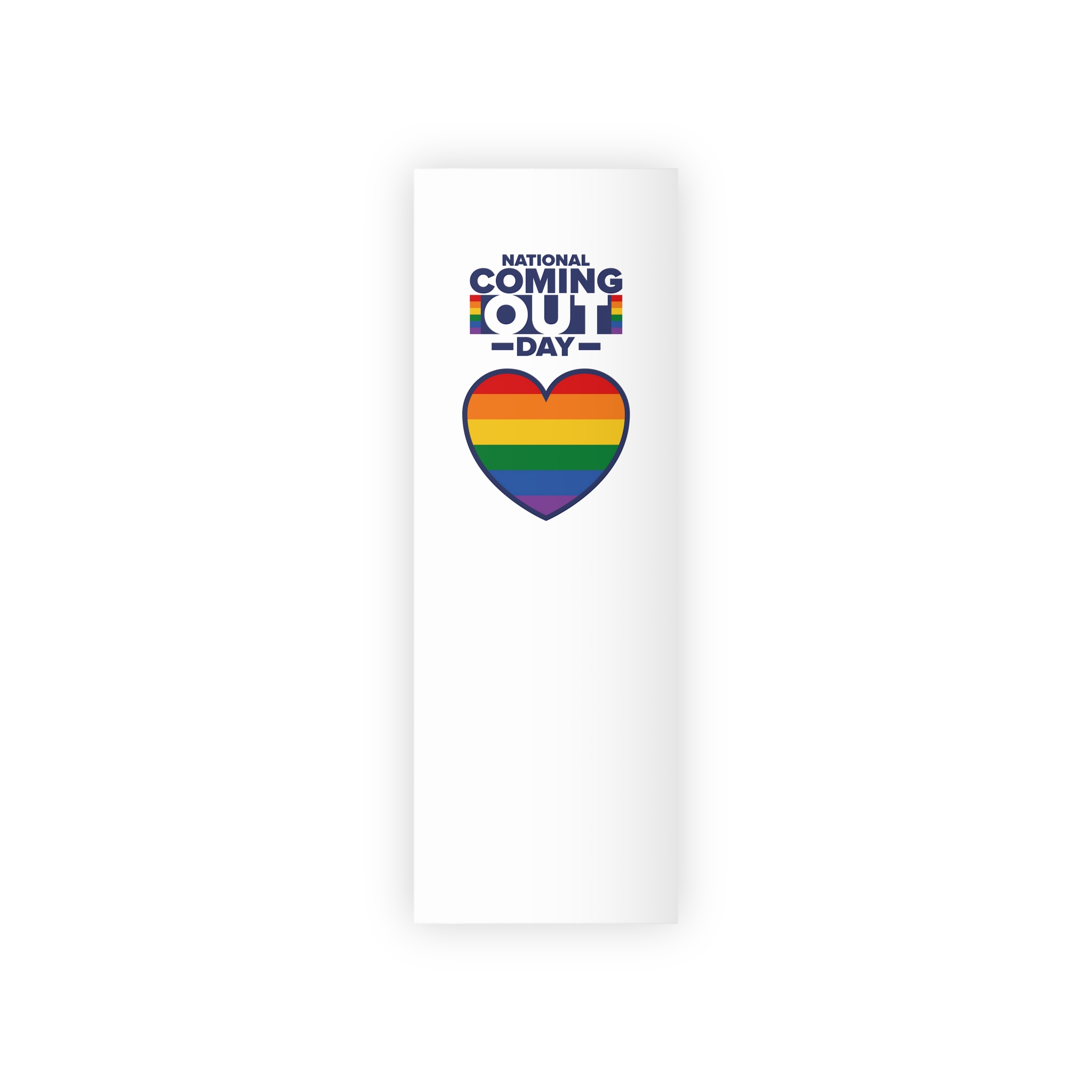 Coming Out Day Pride Month Lgbt Rainbow Flag Diversity Equality Free Love Vector Poster Gift Wrapping Paper Rolls 1pc - Image 5