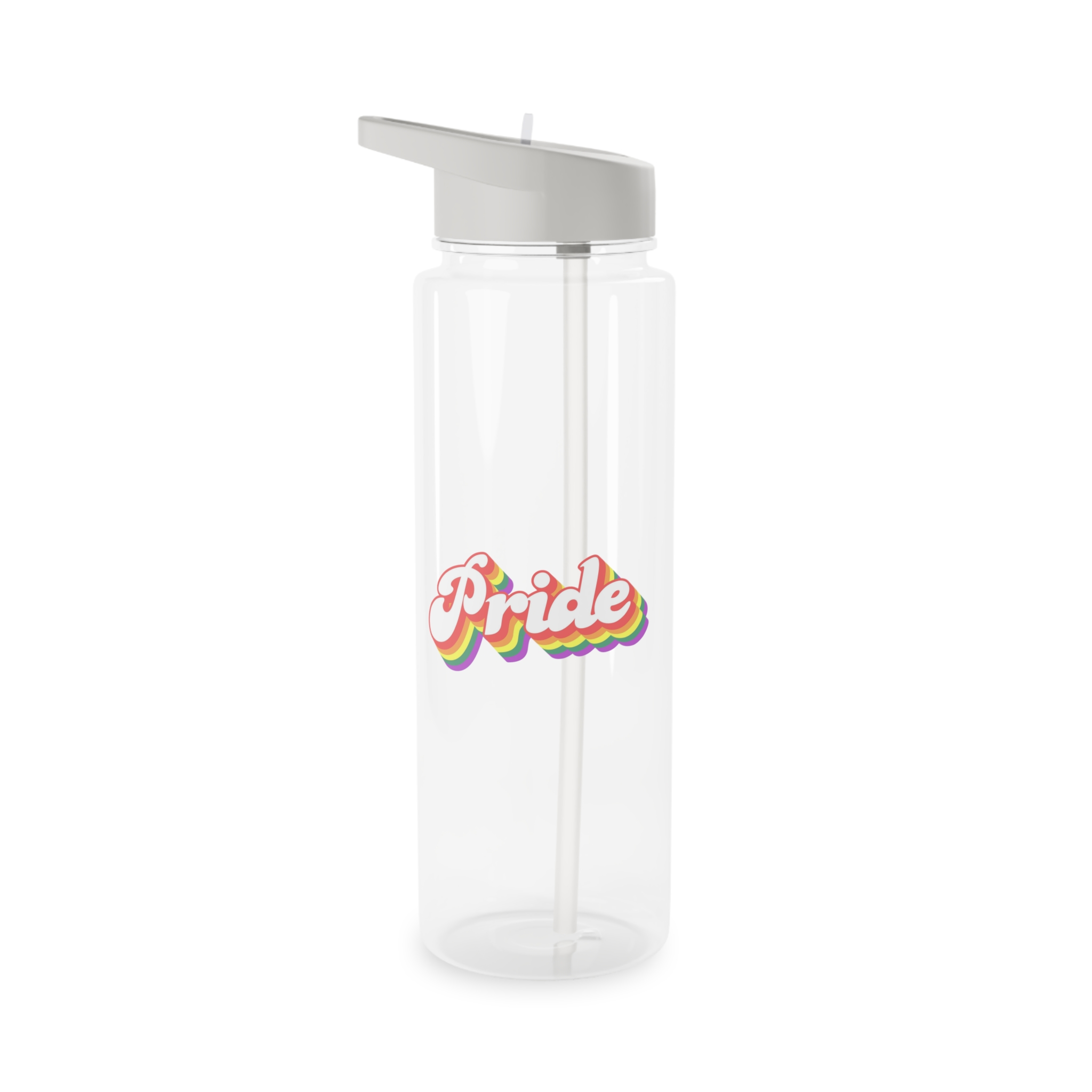 Pride Lgbt Gay Retro Tshirt Design(2) Tritan Water Bottle - Image 5