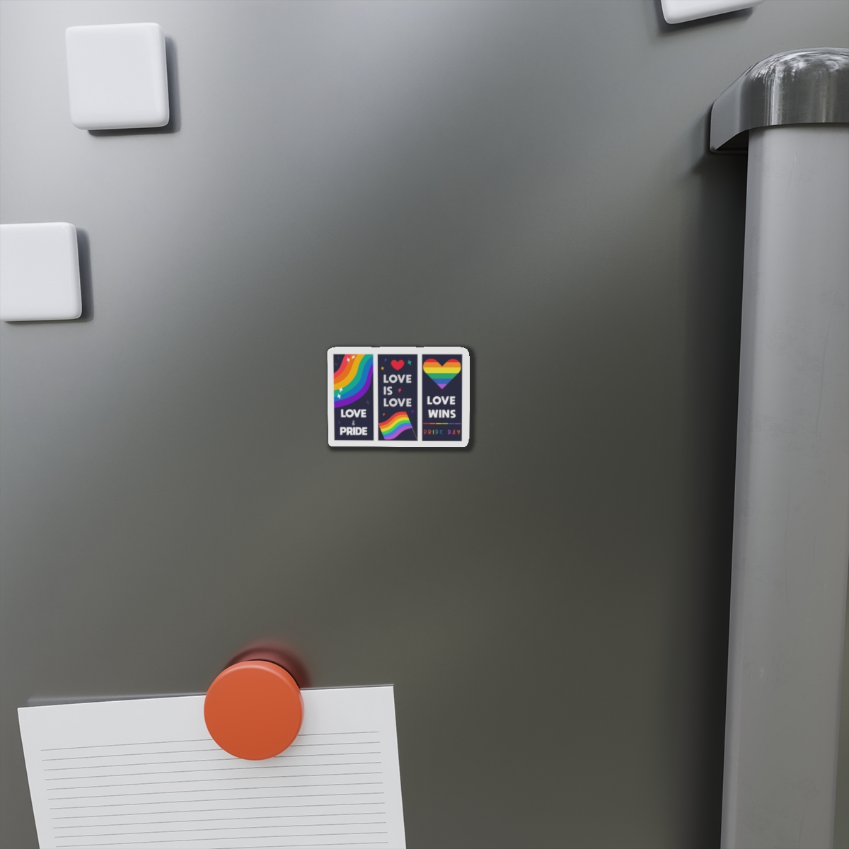 Lgbt Wallpapers Pride Day Celebration Die Cut Magnets - Image 2