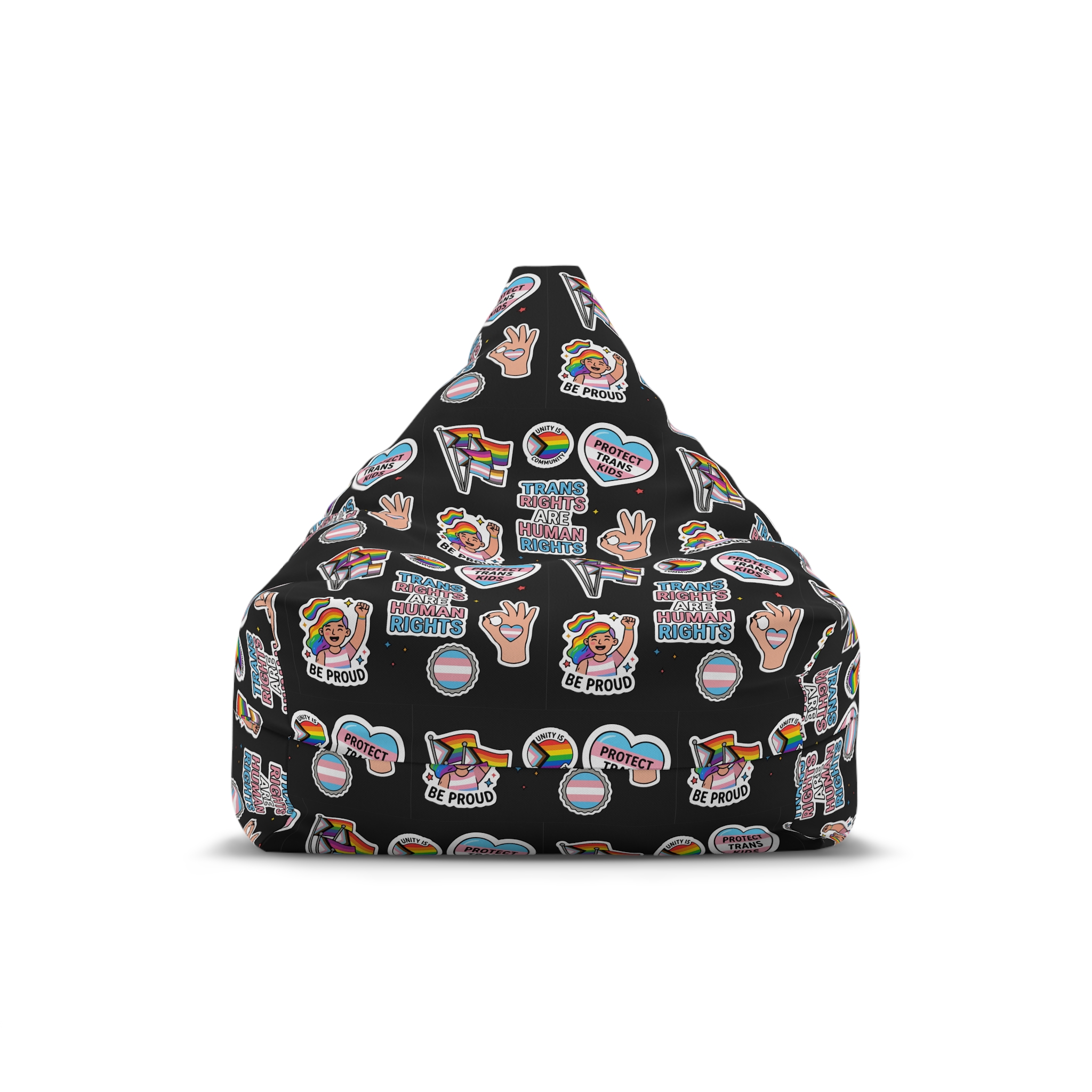 Lesbian Pride Design 33FA21 Bean Bag Chair Cover