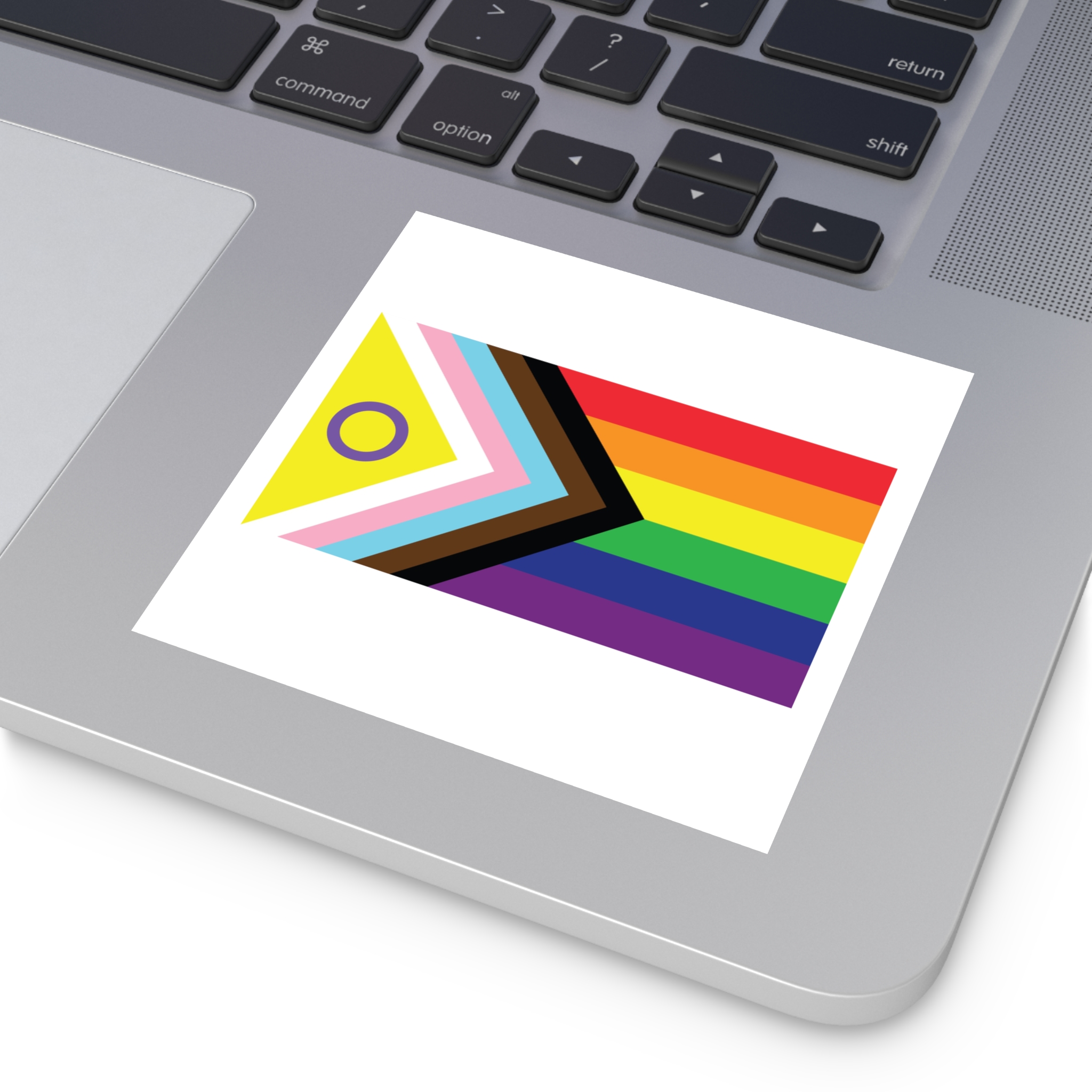 Illustration Rainbow Flag Art Vector Laminate Stickers Square - Image 31
