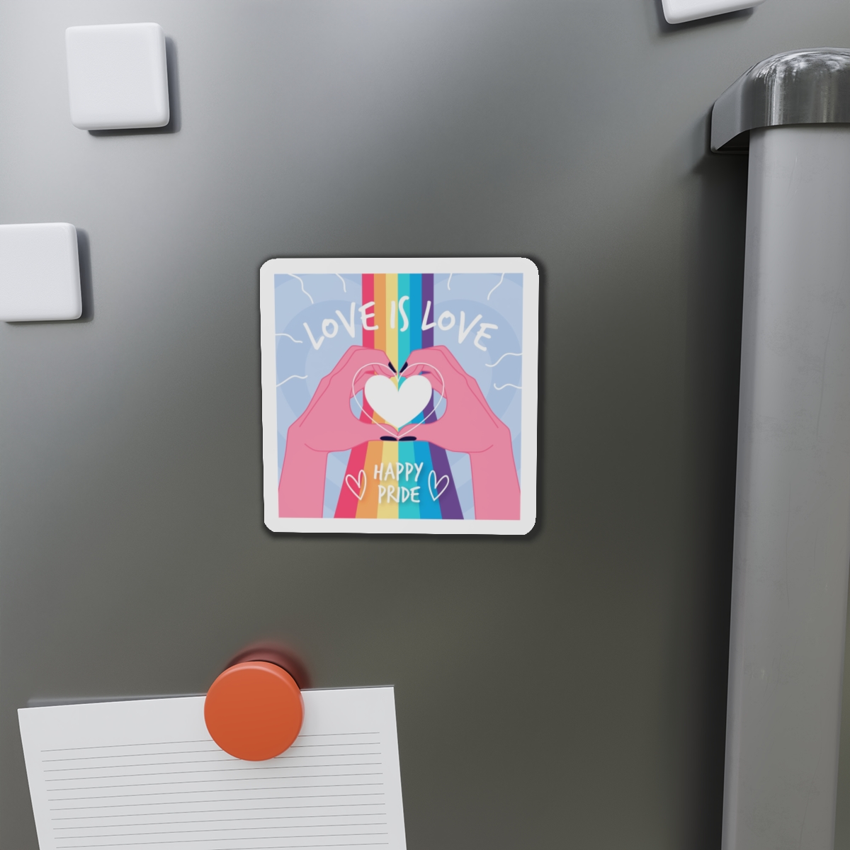 Pride Day Celebration Design Die Cut Magnets - Image 8