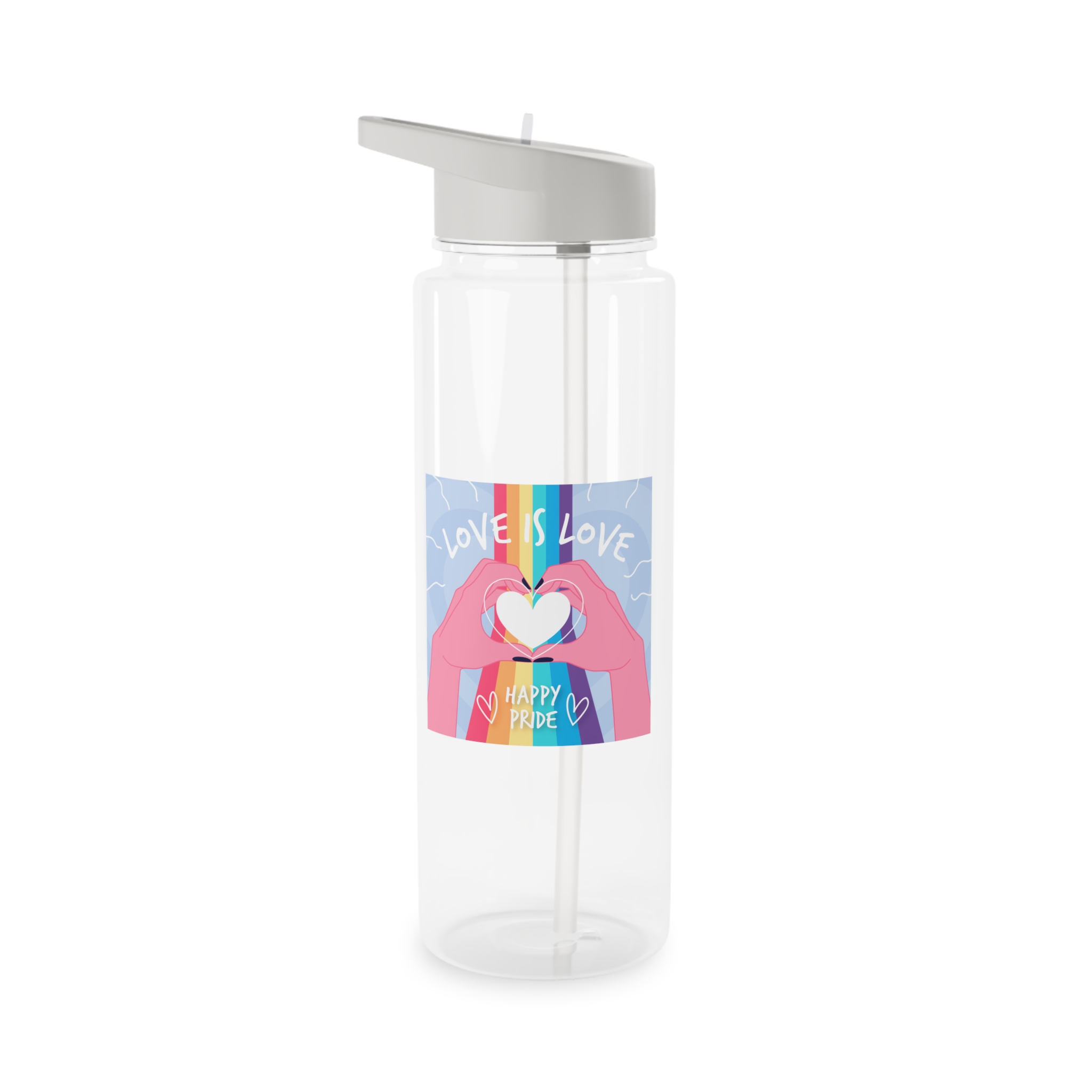 Pride Day Celebration Design Tritan Water Bottle - Image 5
