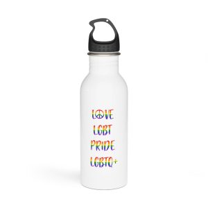 Lgbt Pride Month June Poster Card Banner Background Vector Illustration Stainless Steel Water Bottle